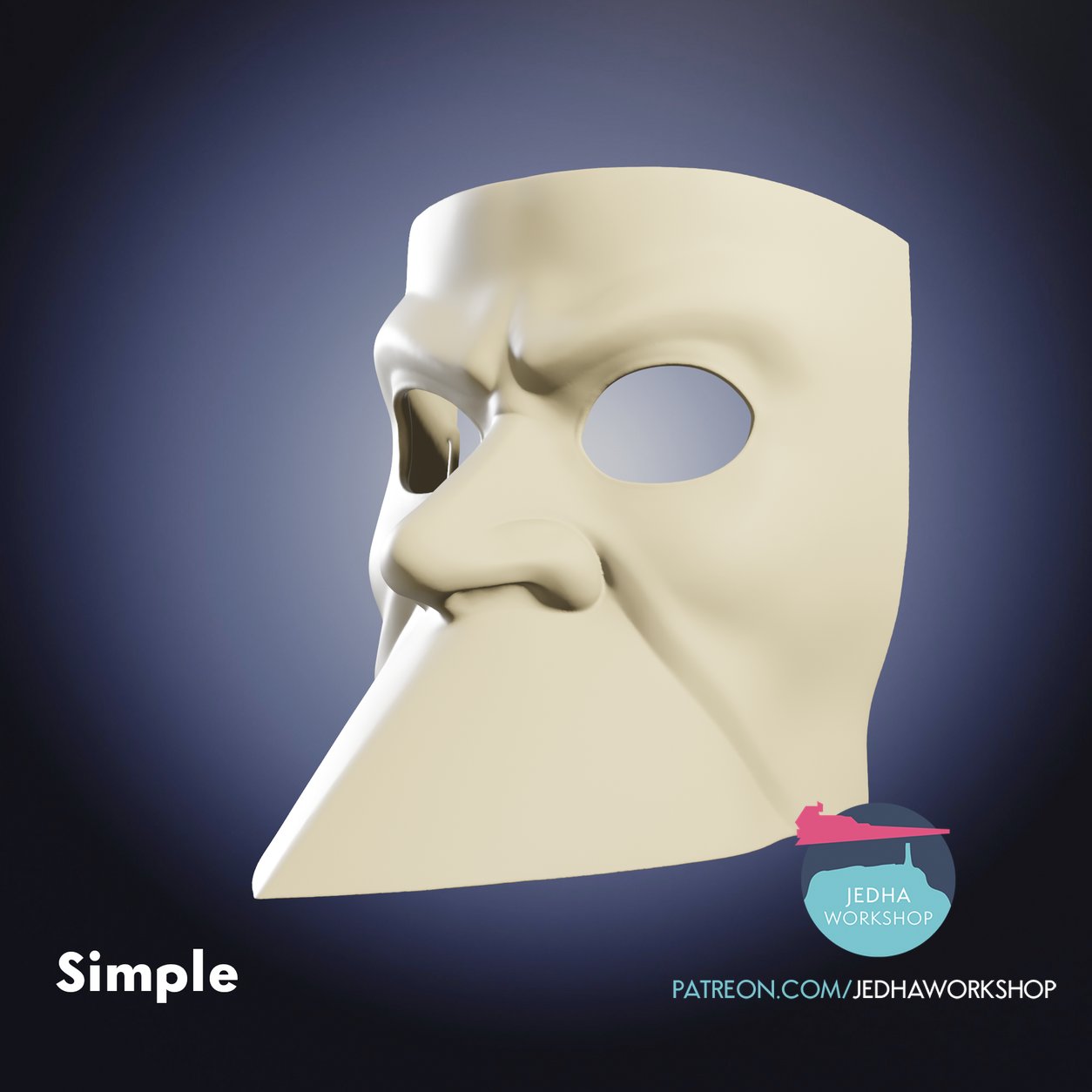 Bauta Mask 3D 14.png (Copy)