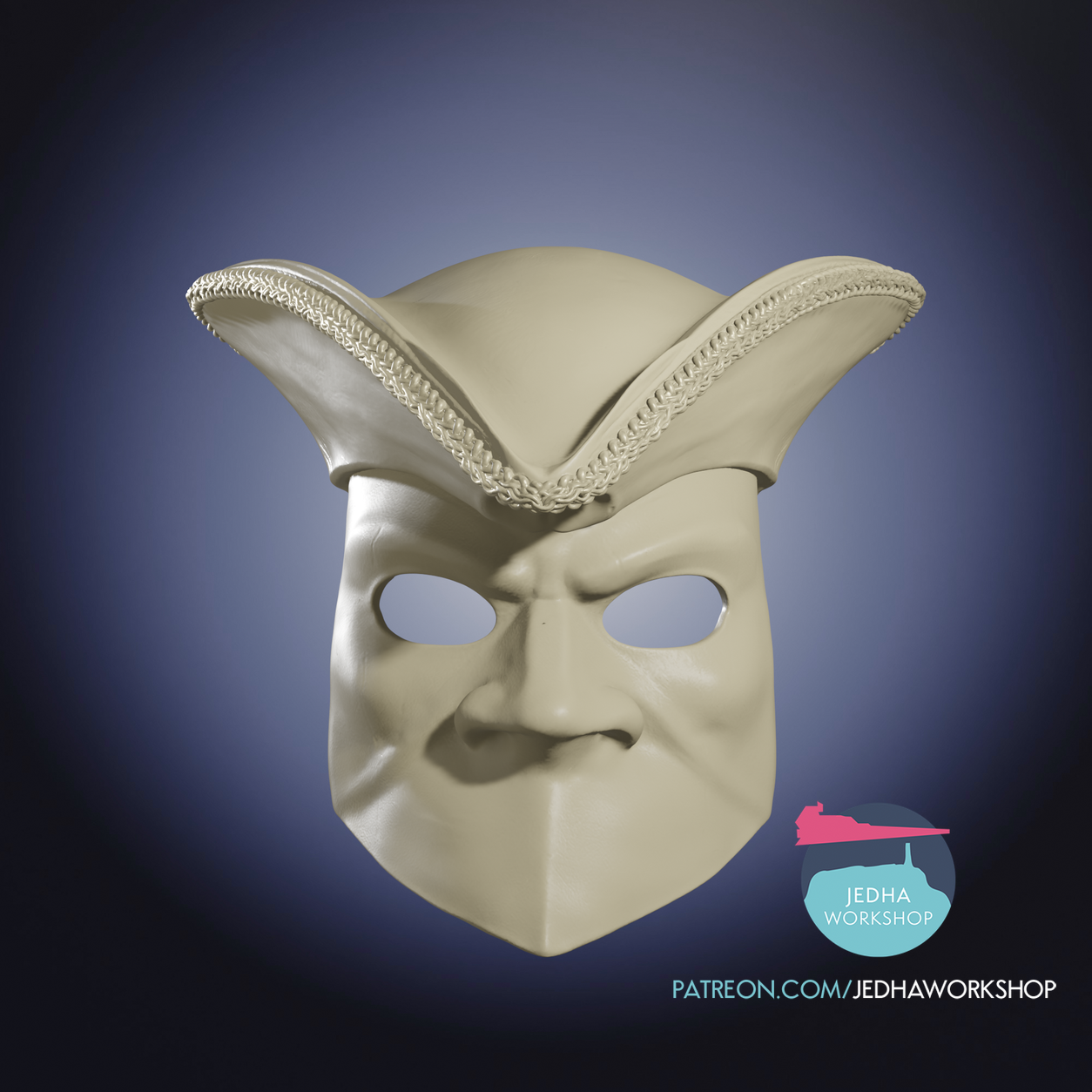Bauta With Hat 3D 7.png (Copy)