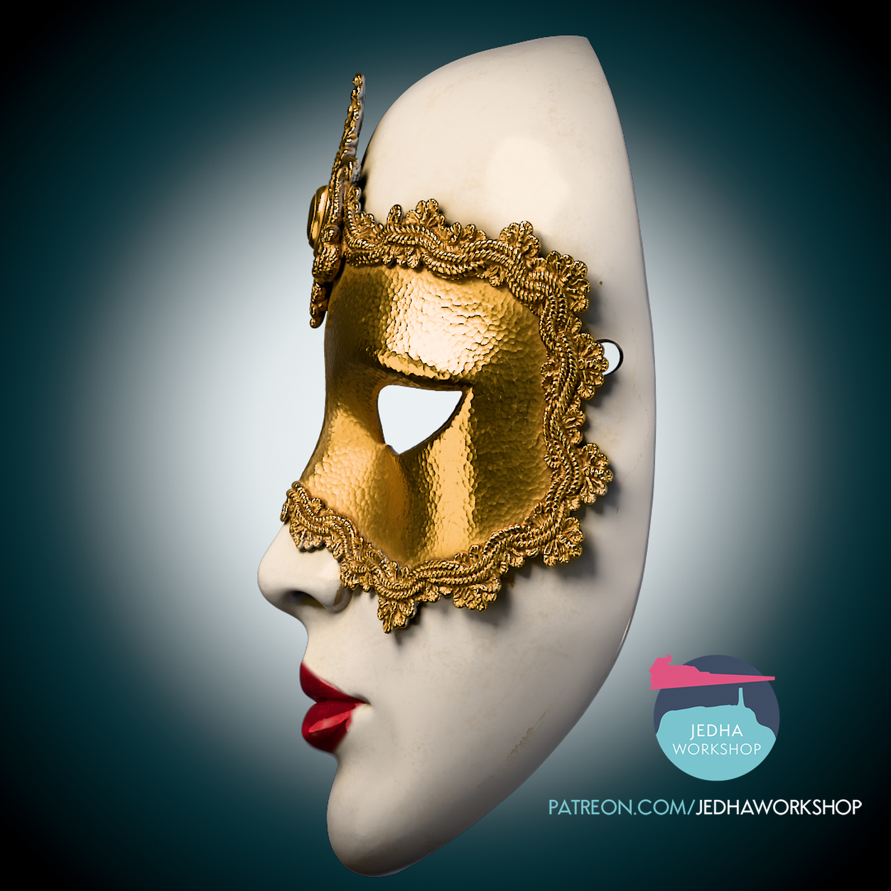 Mysterious Woman  3D 3.png