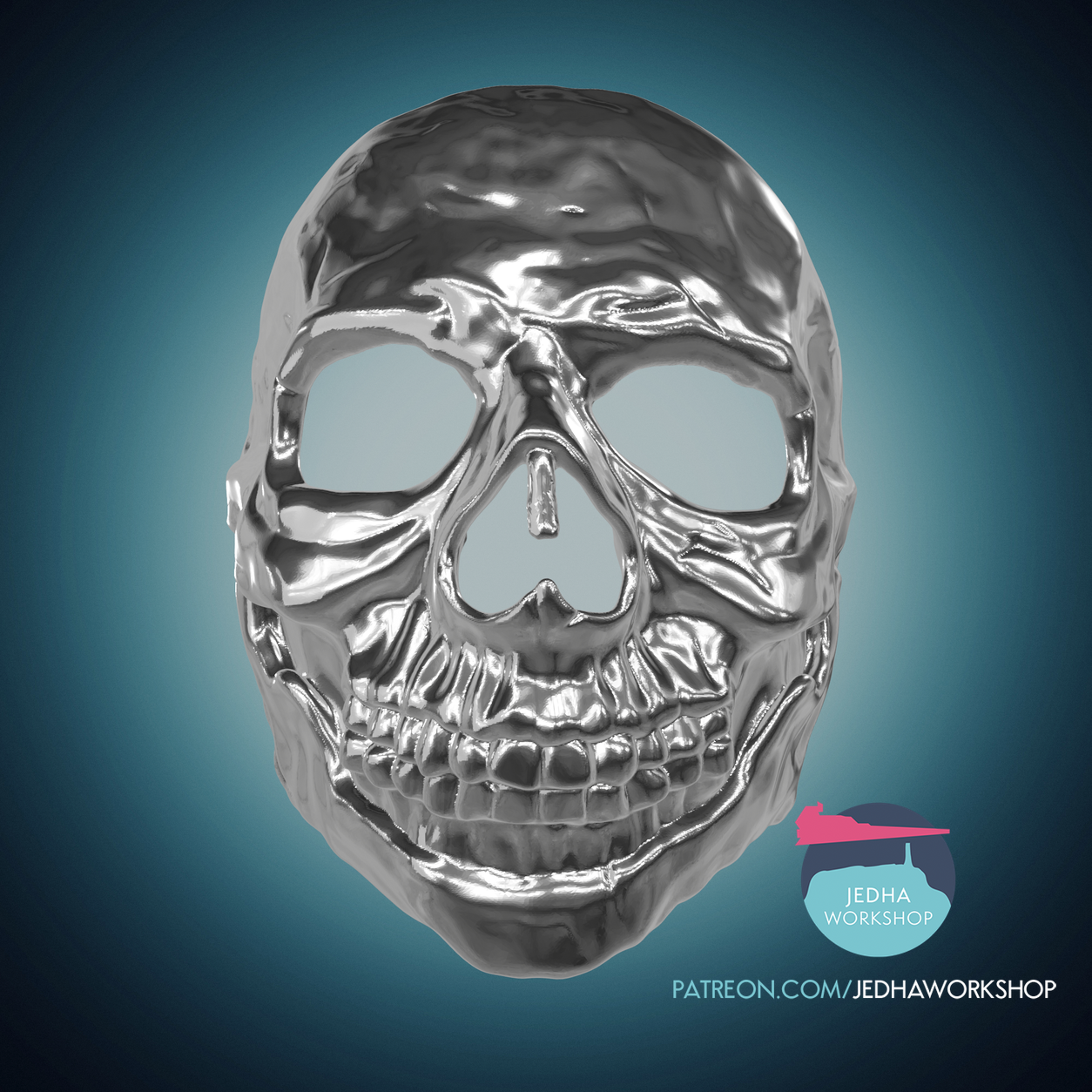 Chrome Skull Mask 3D 1.png