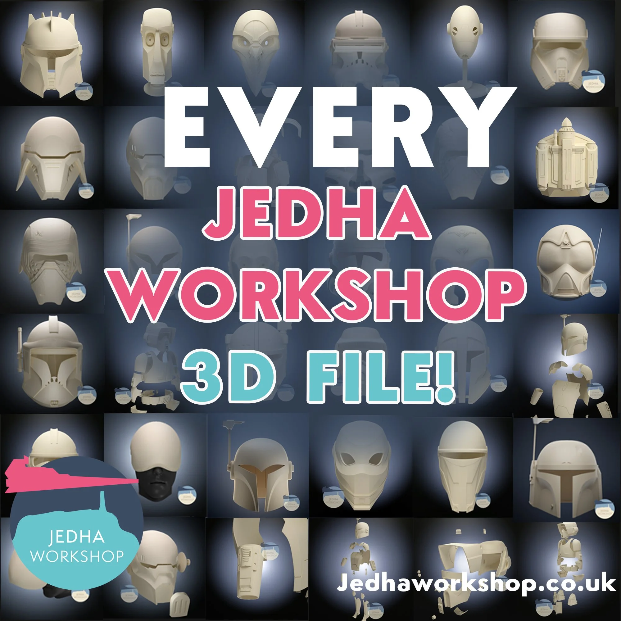 EXCLUSIVE ACCESS to Every Jedha Workshop 3D File!!!