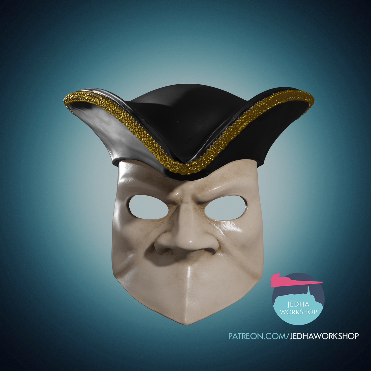 Bauta With Hat 3D 1.png (Copy)
