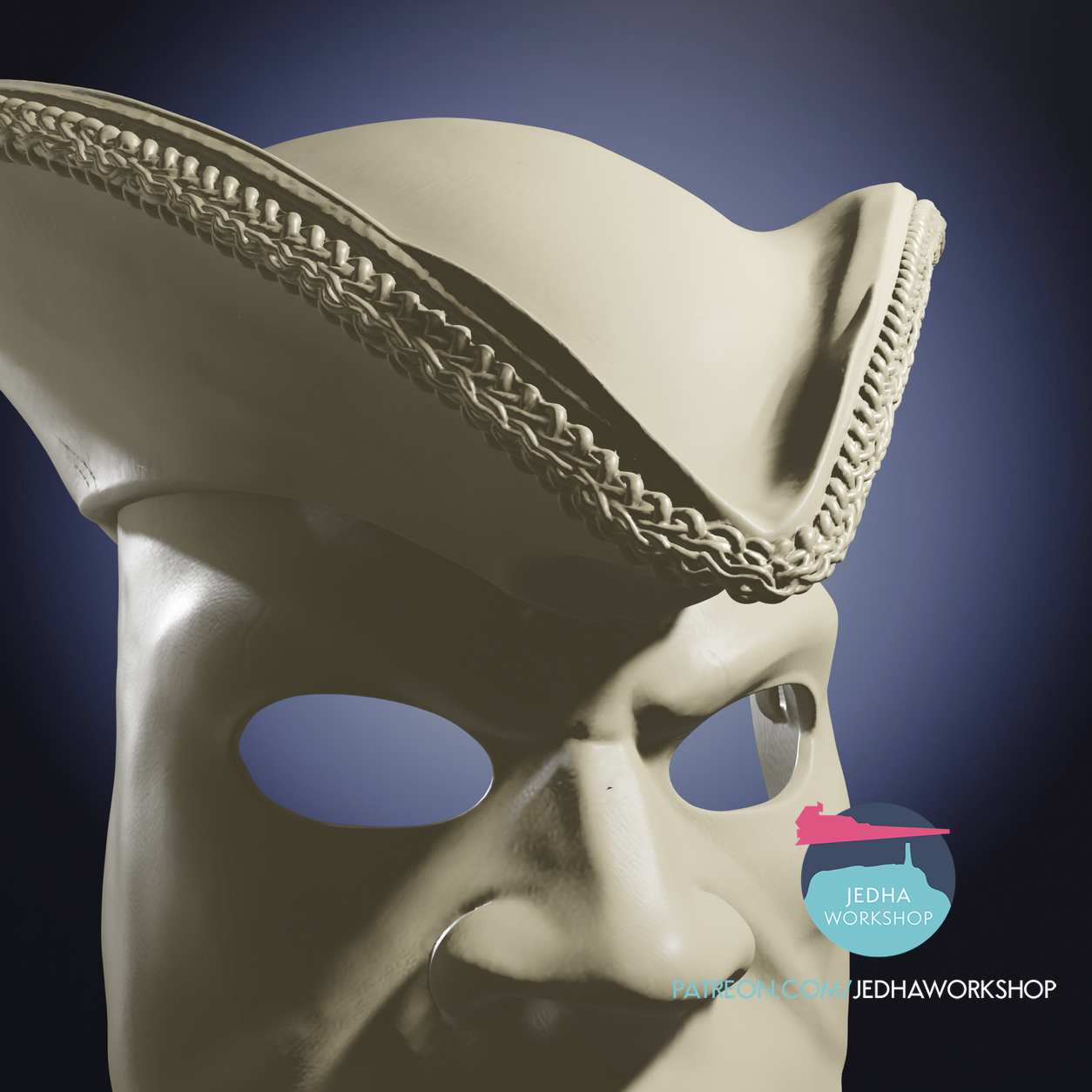 Bauta With Hat 3D 12.png (Copy)