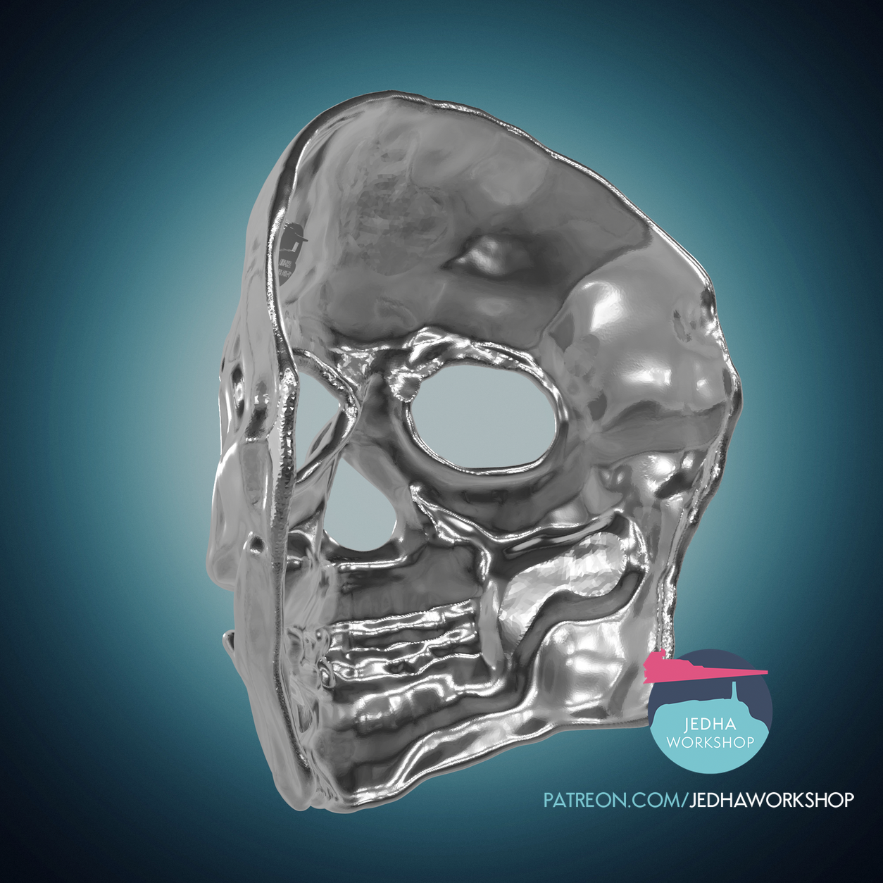 Chrome Skull Mask 3D 4.png