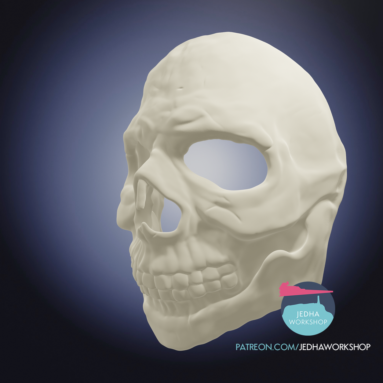 Chrome Skull Mask 3D 7.png