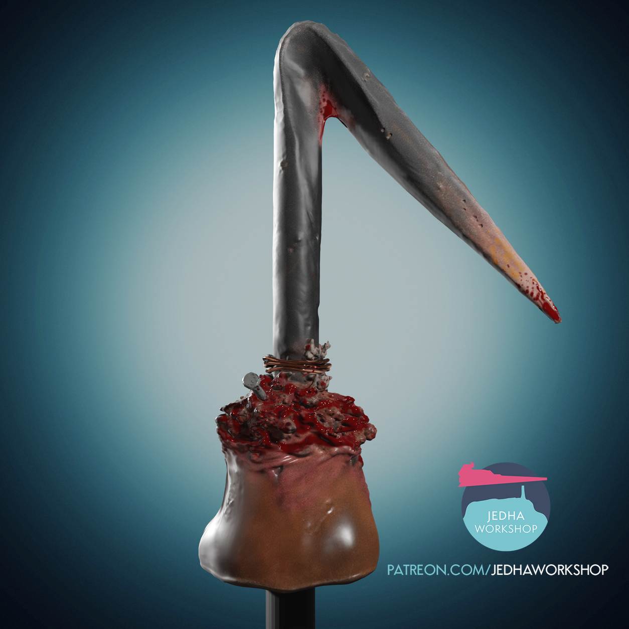Candyman Bloody Stump Hook 3D 4.png