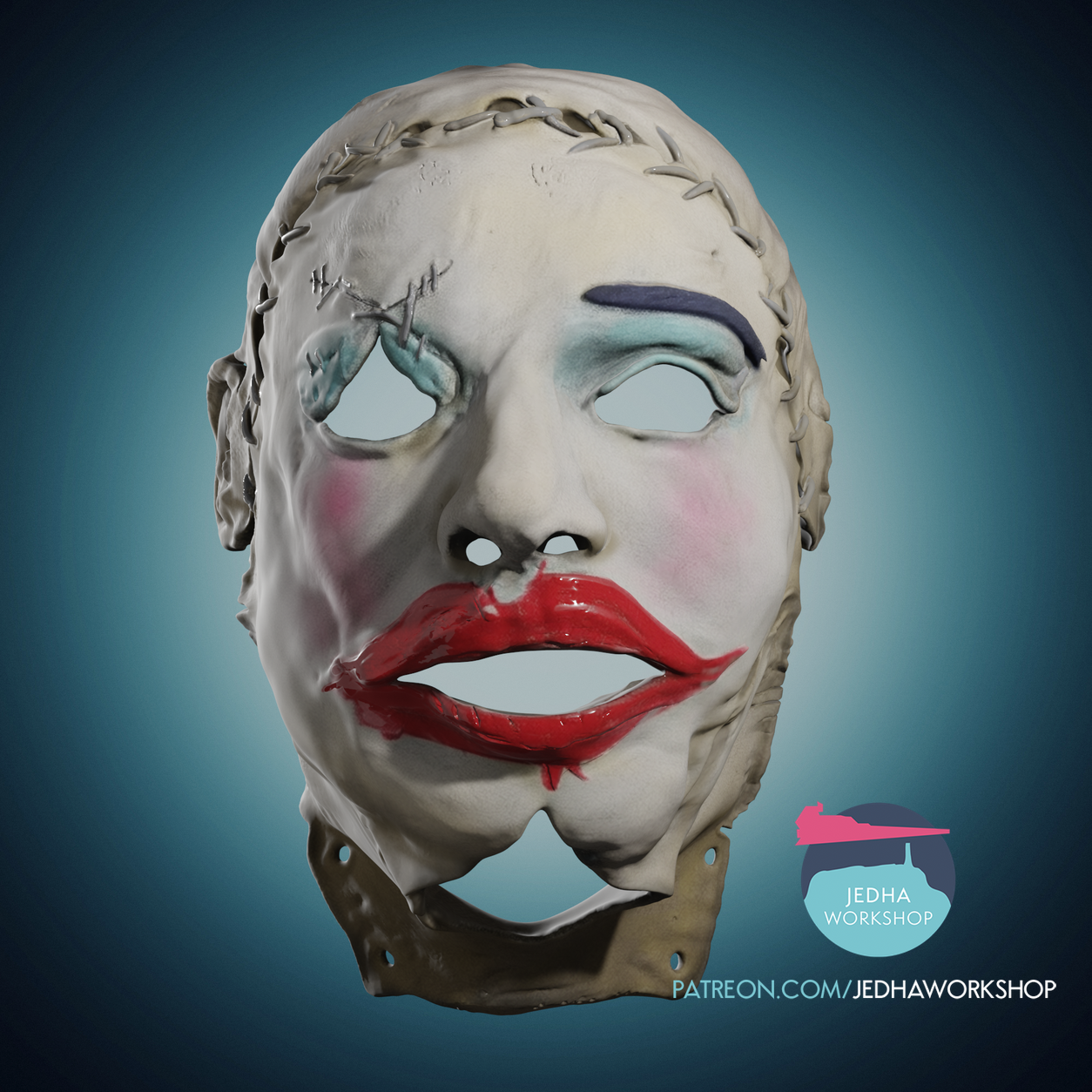 Leatherface Pretty Woman Mask 3D 1.png
