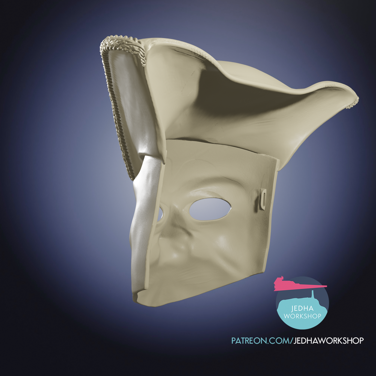 Bauta With Hat 3D 10.png (Copy)