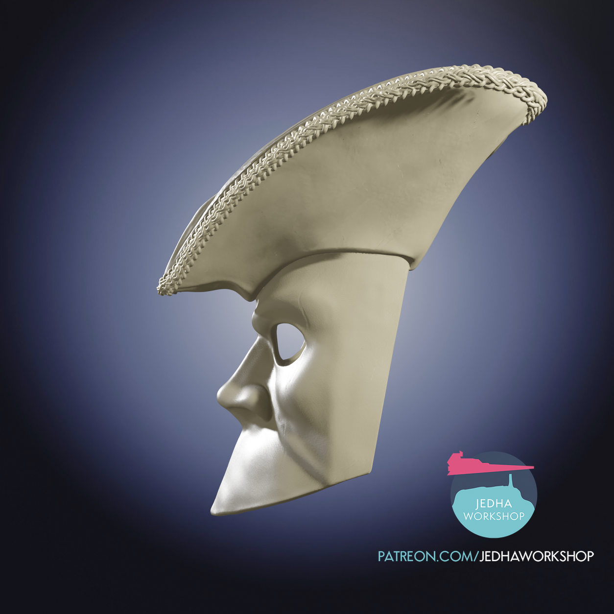 Bauta With Hat 3D 9.png (Copy)