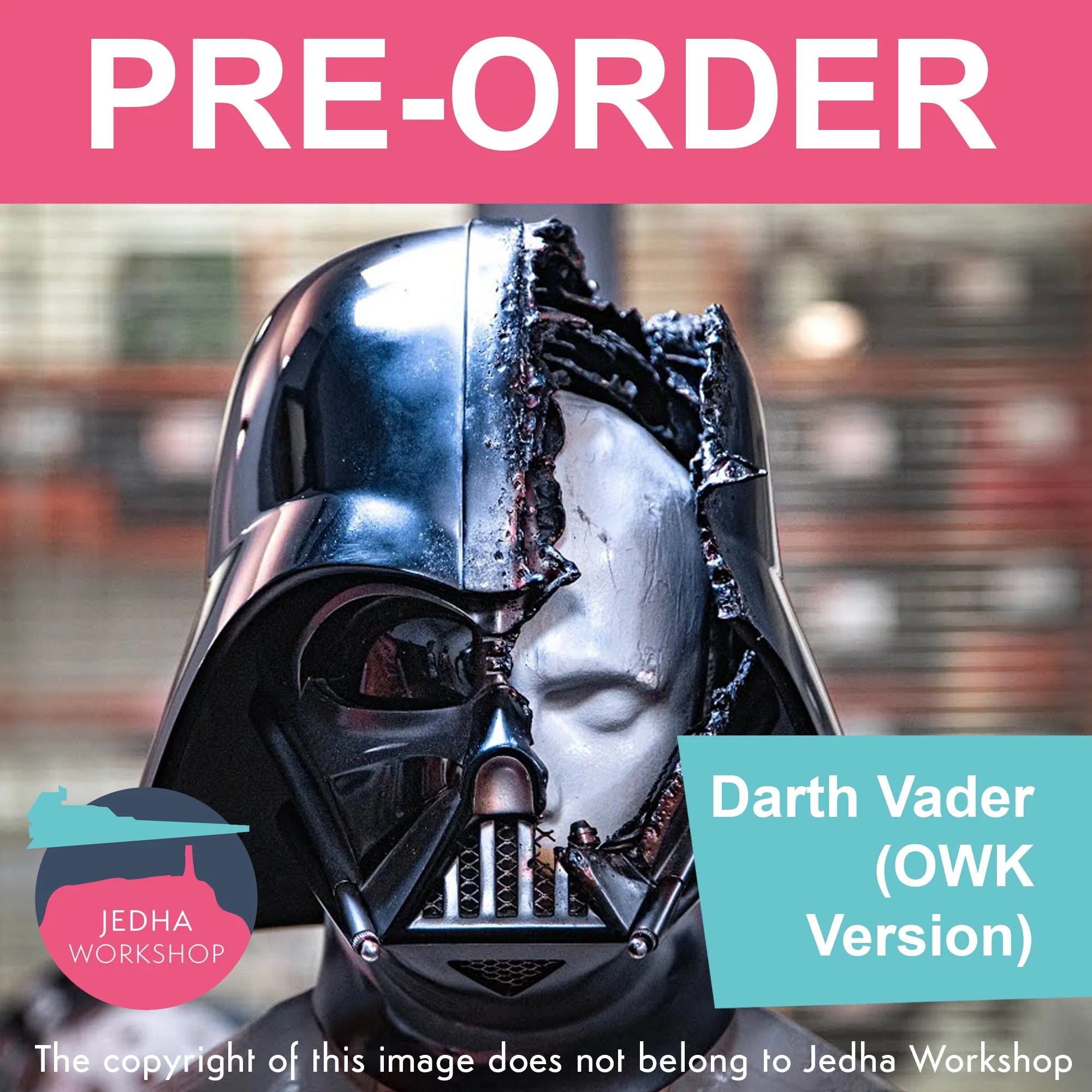 Darth Vader (Obi Wan Kenobi Version) DIY Helmet Kit PRE ORDER