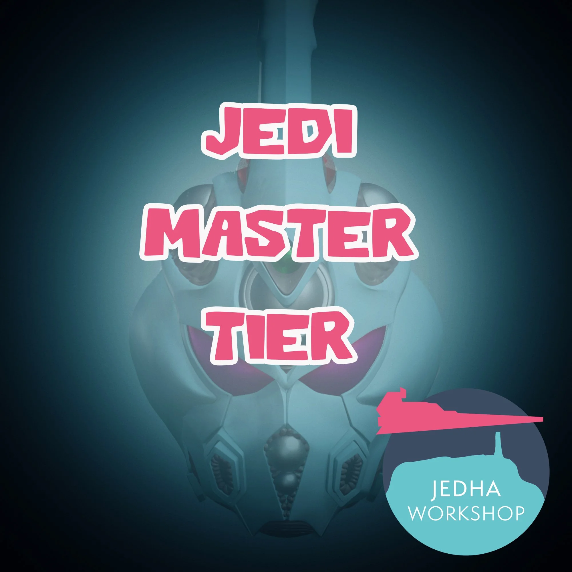 Jedi Master 3D File Subscription