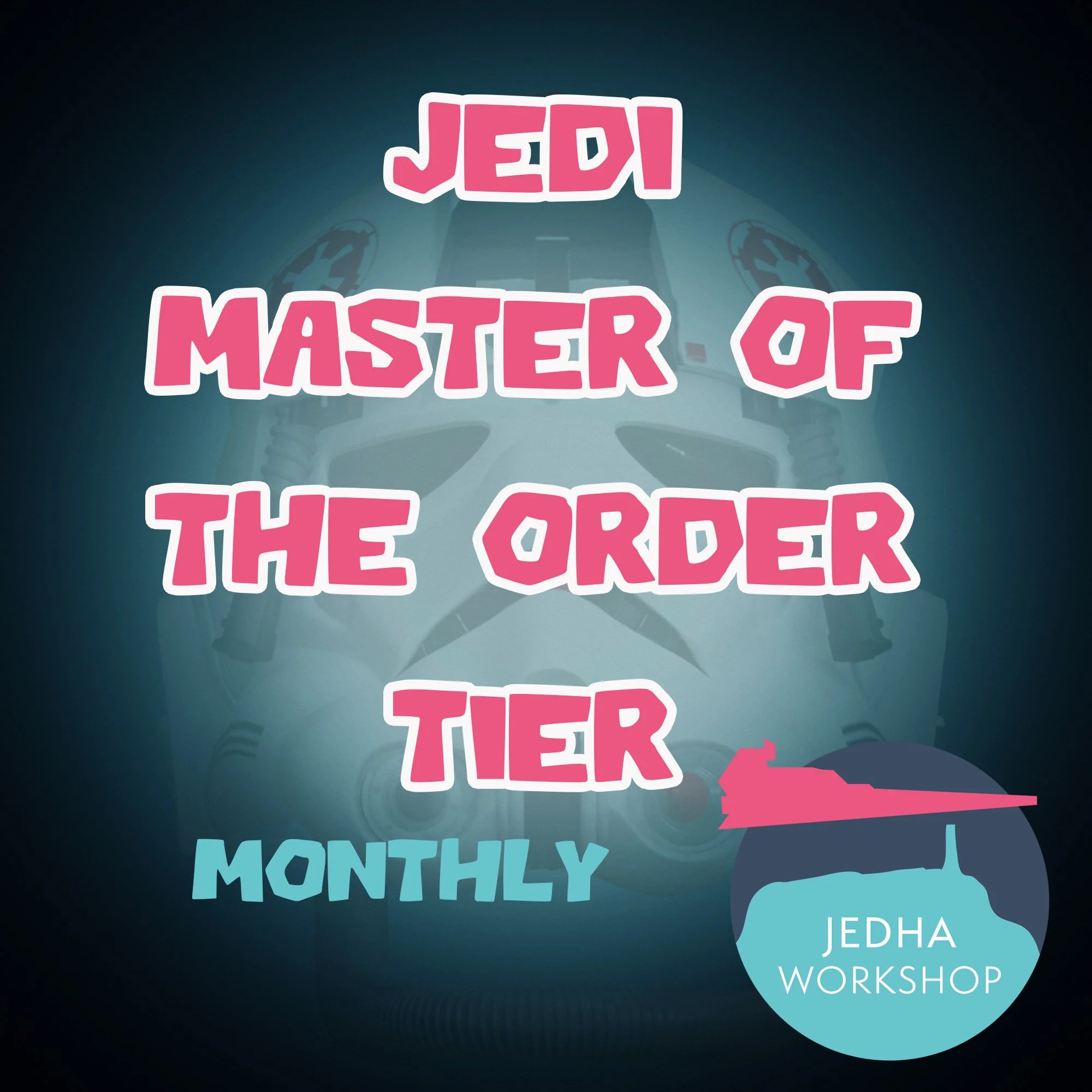 Jedi Master of the Order 3D File Subscription - Monthly