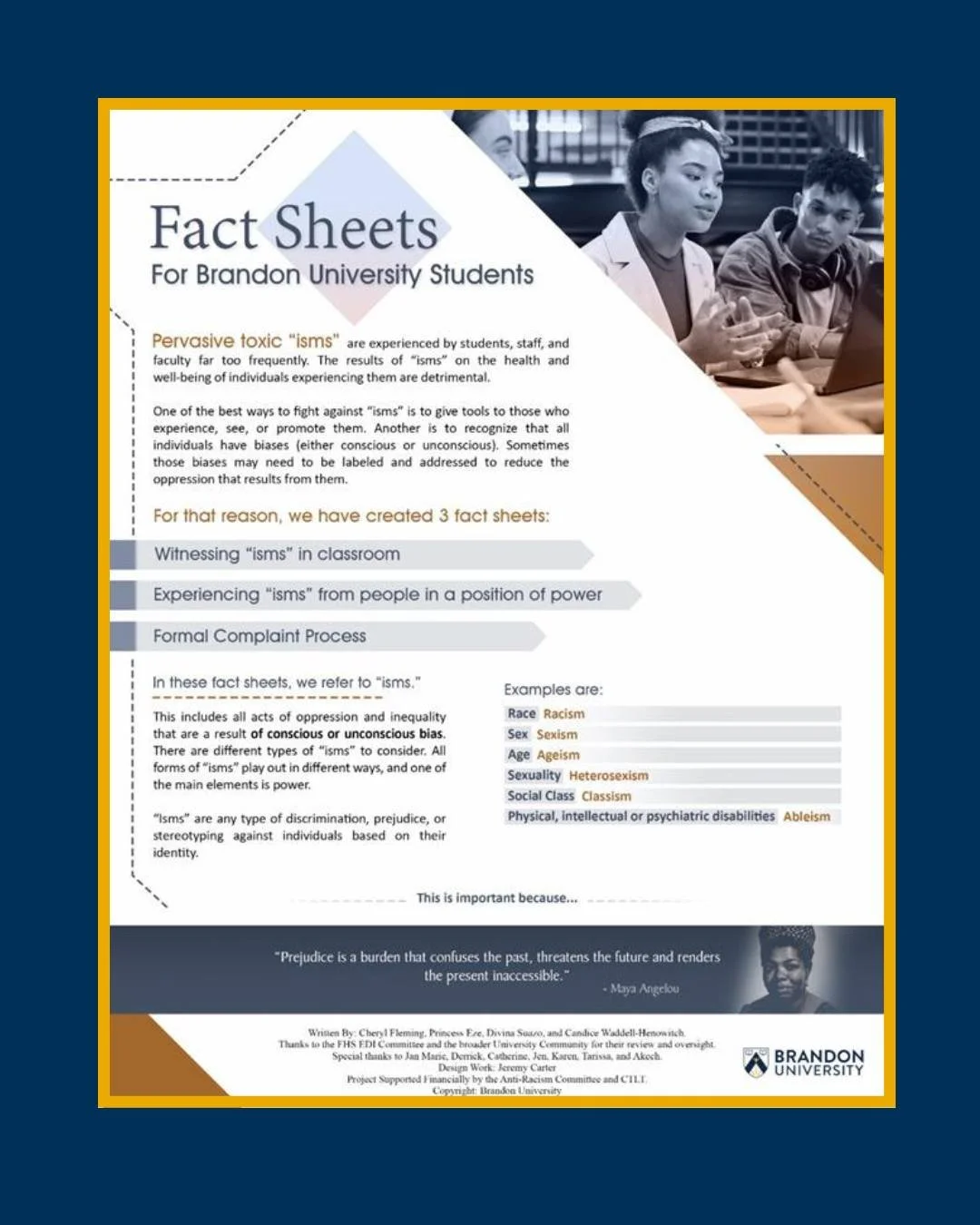 What&rsquo;s an &lsquo;ism&rsquo;? It&rsquo;s more than a word&mdash;it&rsquo;s how bias shows up. Learn the signs, and stand up together. 🙌 #SpeakUp #EquityInAction