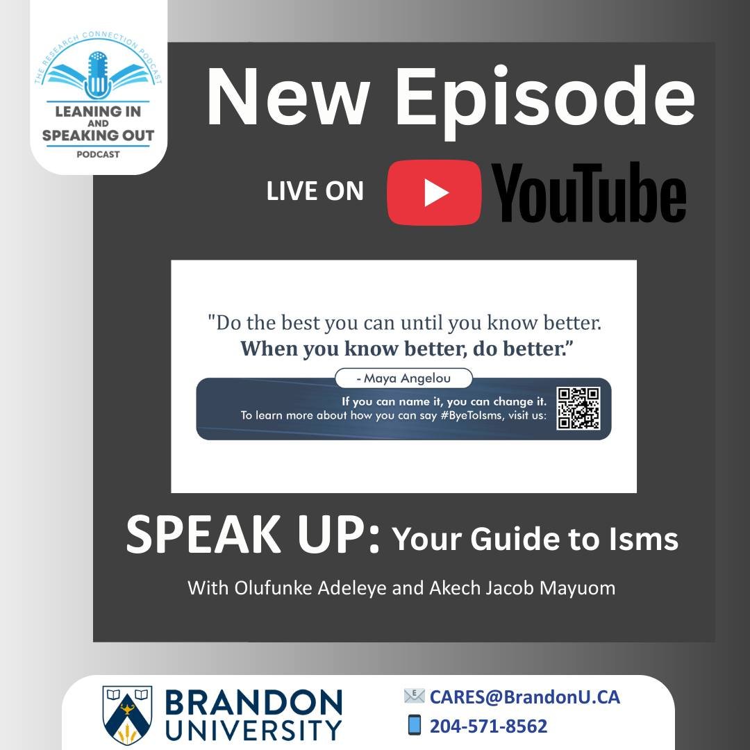 In this episode, Dr. Kirk and Dr. Moura welcome two former nursing students (Olufunke Adeleye and Akech Jacob Mayuom) to discuss a project that explores inclusivity within healthcare settings. Hear insights about identity, leadership, community, educ
