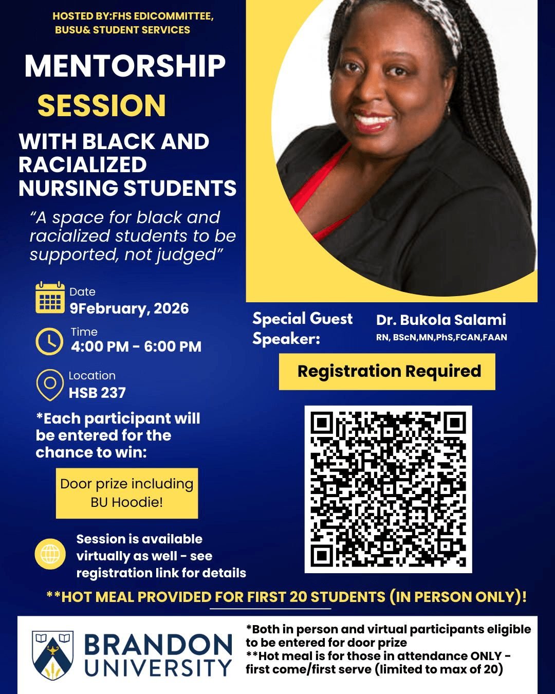 Join Us for a Series of Powerful, Engaging, and Community-Centered Events (in-person or online).

Brandon University is proud to celebrate Black History Month 2026 with a lineup of events that center Black excellence, community, learning, and collect