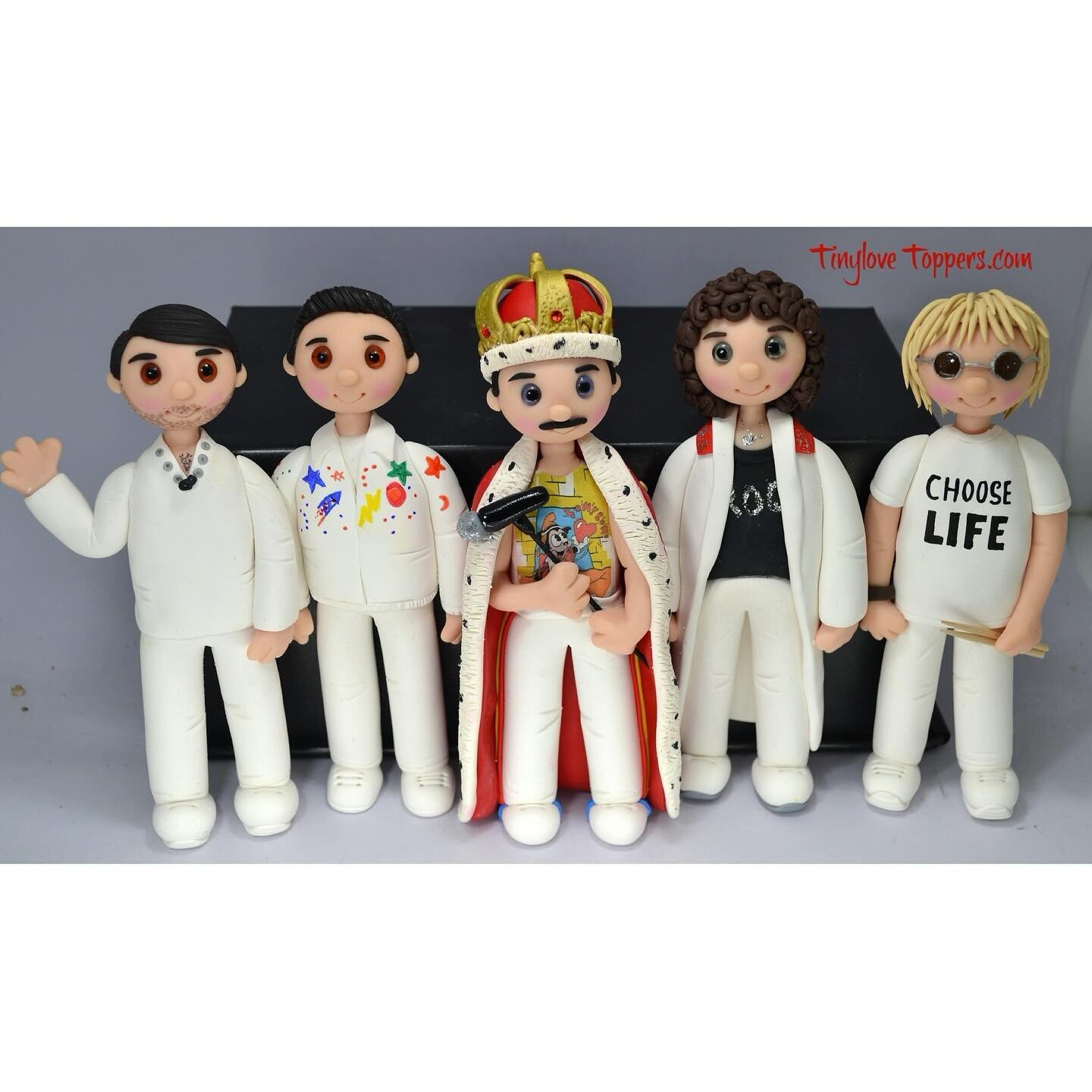 #queen #freddiemercury #queentributeband #birthdaycaketopper