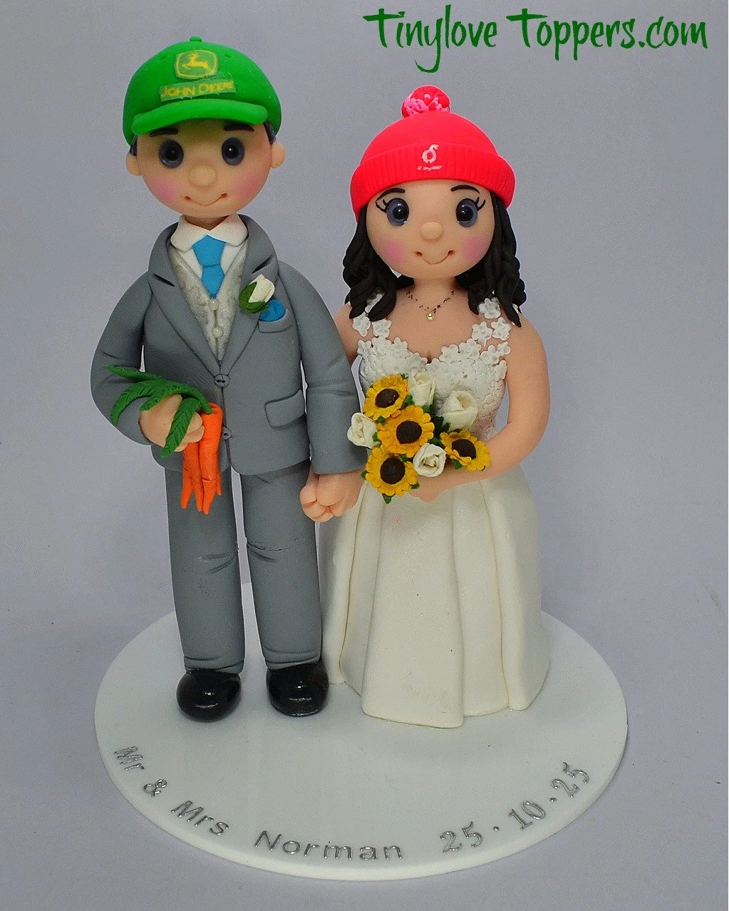 Congratulations to Mr &amp; Mrs Norman. I hope you had a wonderful day.
#weddingcaketoppers #funnycaketopper #weddingplanning #brideandgroom #bridetobe2026 #bridetobe2027 #engaged #gettingmarried #weddingcake #weddingcakeideas #customcaketoppers #per