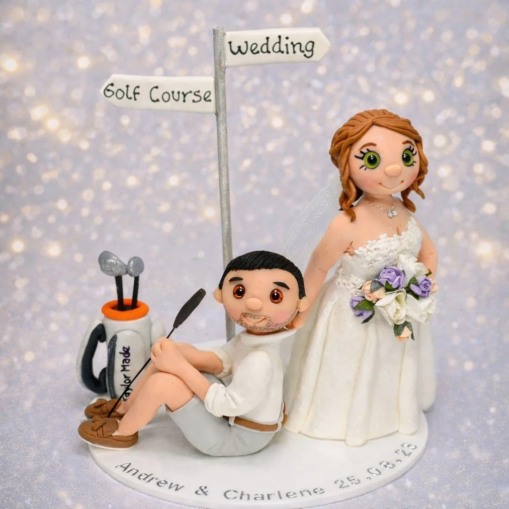 Taking orders for 2026, 2027 and beyond .
I&rsquo;m Rosie and i hand make these beautiful wedding cake toppers.
I&rsquo;m based in the UK, but i ship worldwide.
My toppers are made from a long lasting material , so you can treasure them for a lifetim