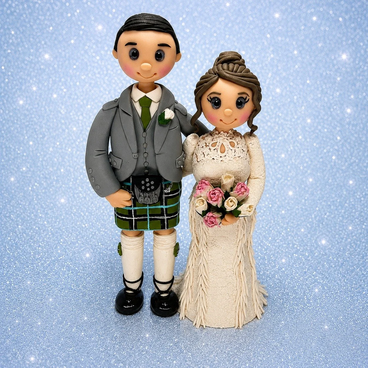 Personalised wedding cake topper with a cheeky humorous theme that really shows the couples personality 🤣
All hand made from scratch by myself.
lifelong keepsakes 
get in touch if you would like me to make yours. 🥰
#engagement  #brideandgroom #scot