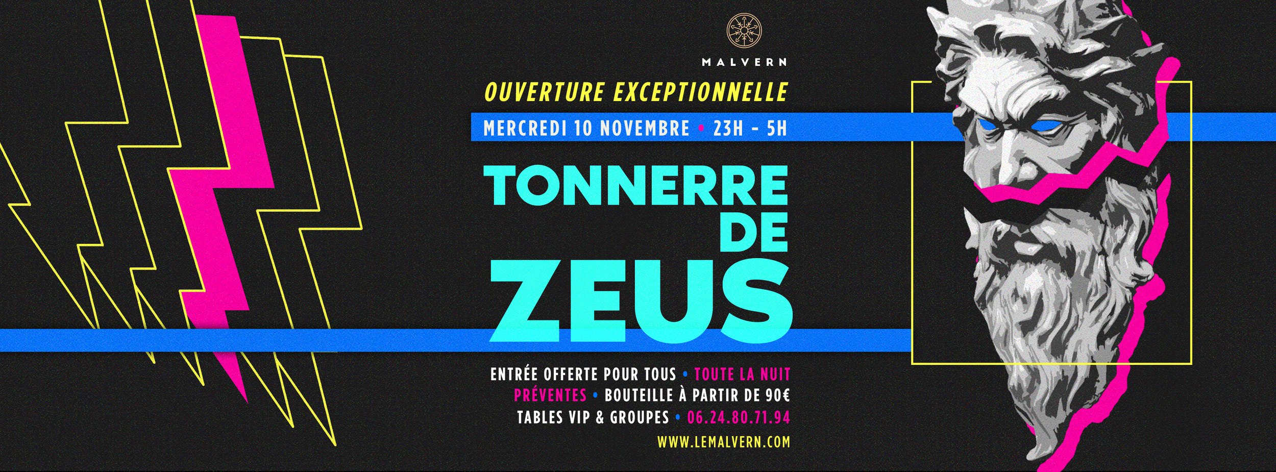 TONNERRE DE ZEUS - MERCREDI 10 NOVEMBRE