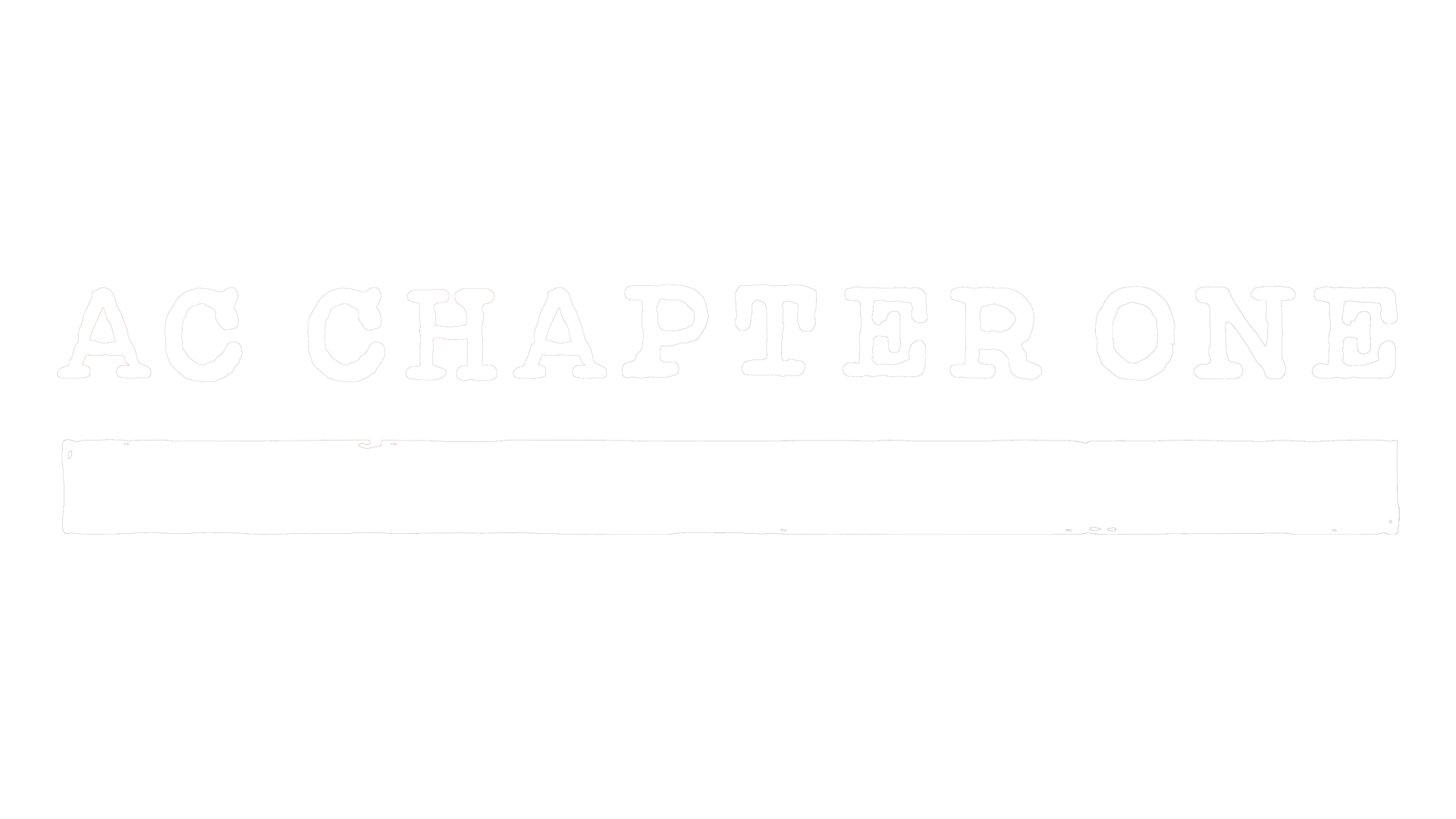 AC Chapter One