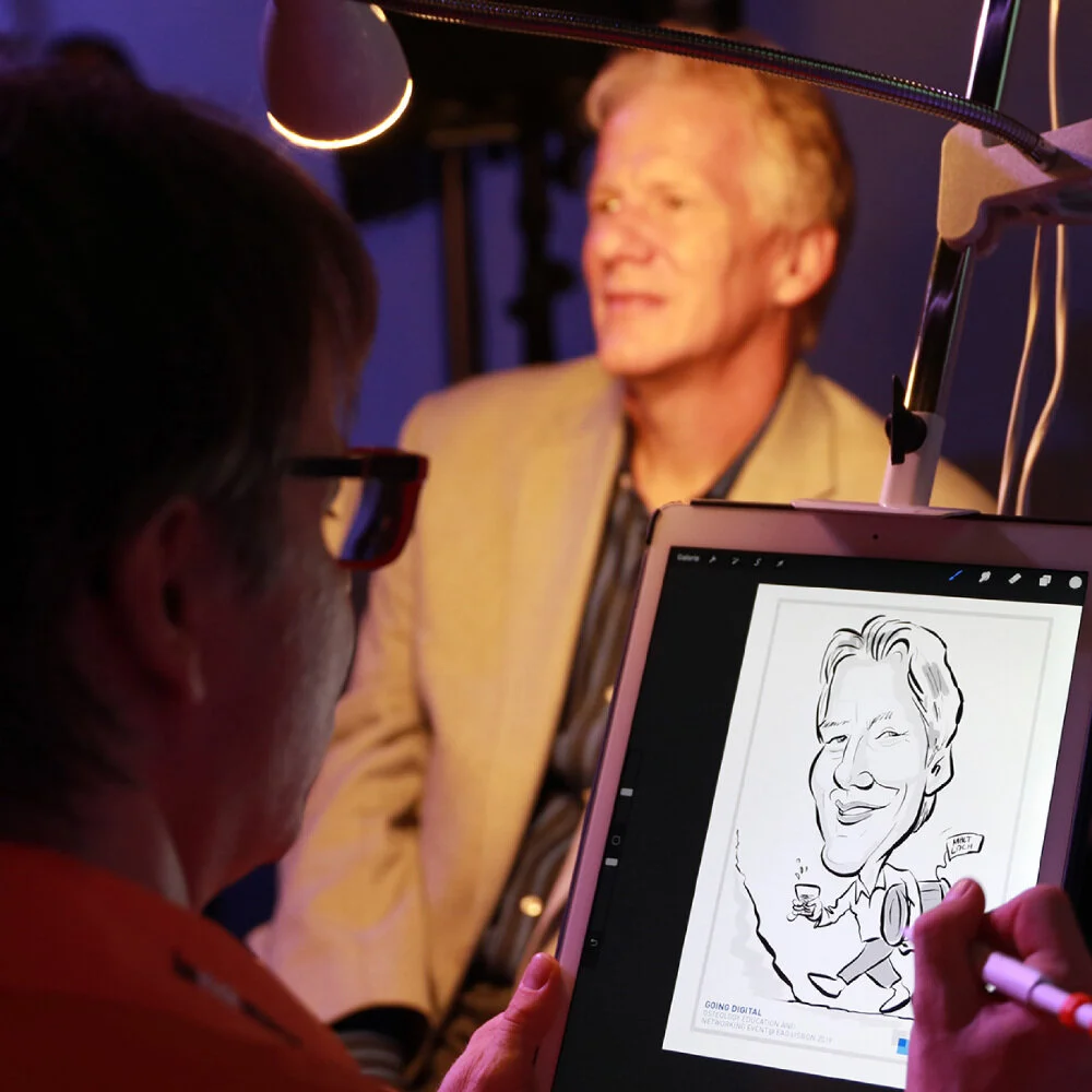 Schnelllzeichner auf Event in Essen - 1