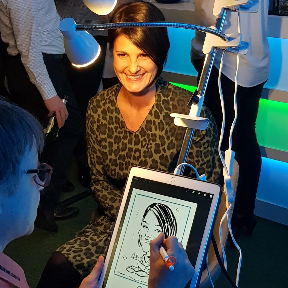 Schnelllzeichner auf Event in Darmstadt - 1