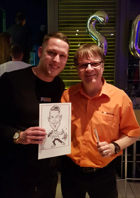 Schnelllzeichner auf Event in Köln - 1