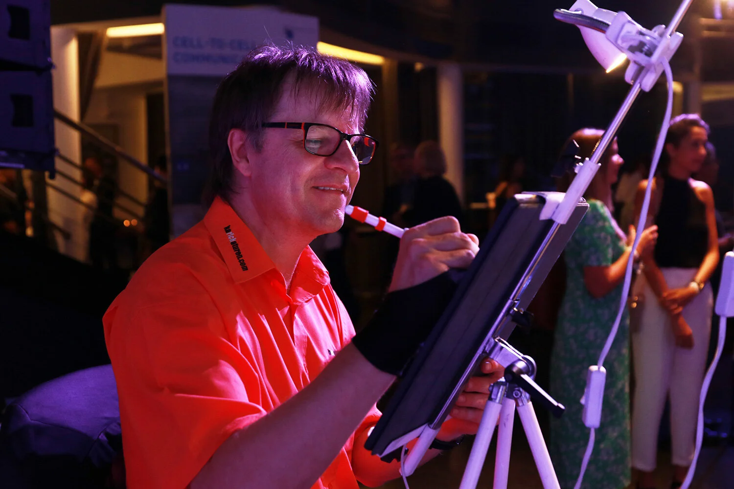Schnelllzeichner & Karikaturist RICK in Action