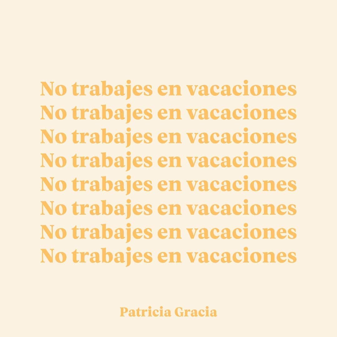 &iexcl;Por fin! Te has reservado una semanita libre, para ti, lejos del port&aacute;til. 
⁣
Sin embargo, como jefa de tu propio negocio esta tarea a priori sencilla, se convierte en todo un reto 😓.⁣
⁣
⬇️ A ver si esto te suena ⬇️⁣
⁣
- Revisas el mai