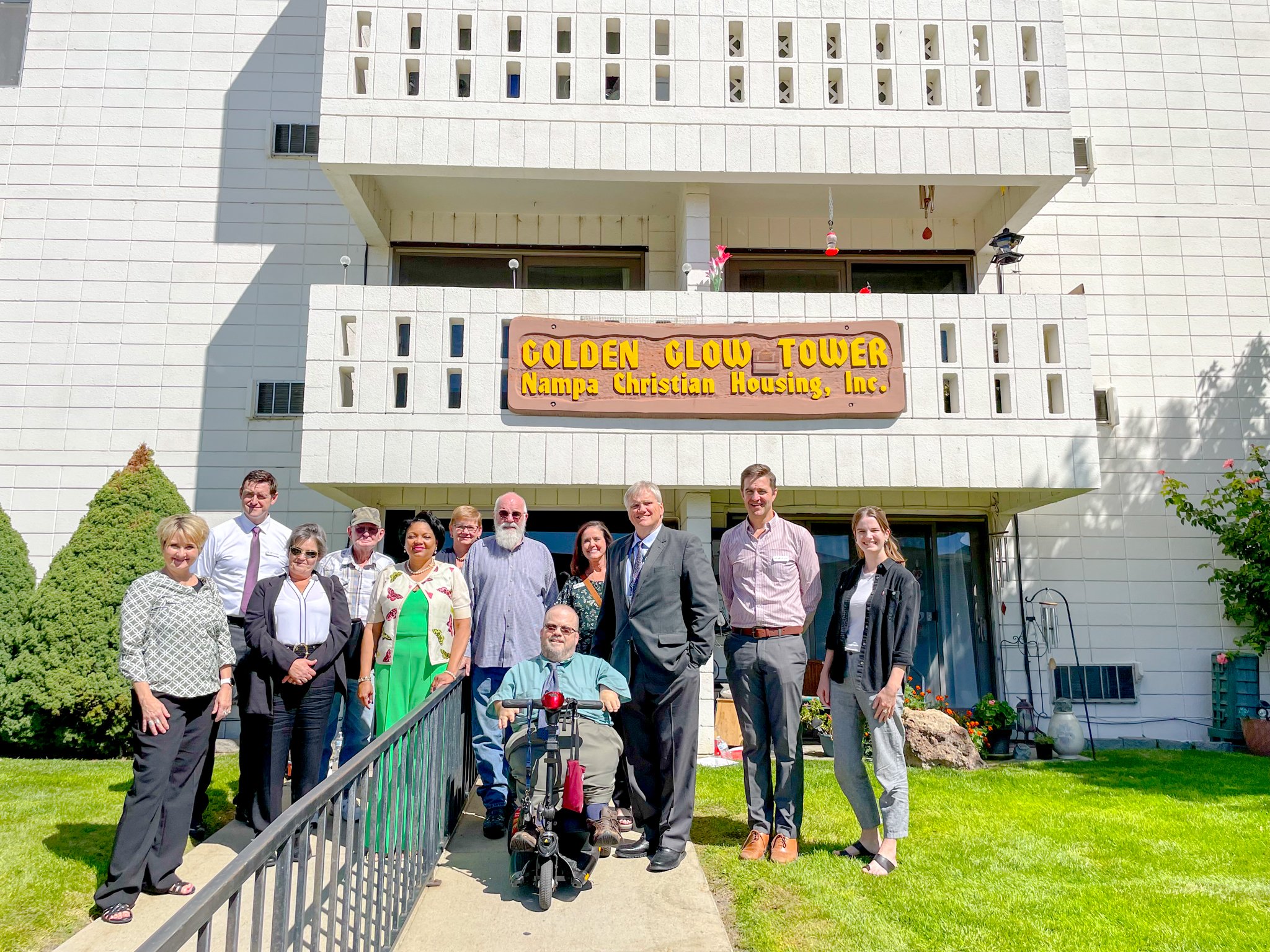 ‘Golden’ tower purchased to preserve senior housing