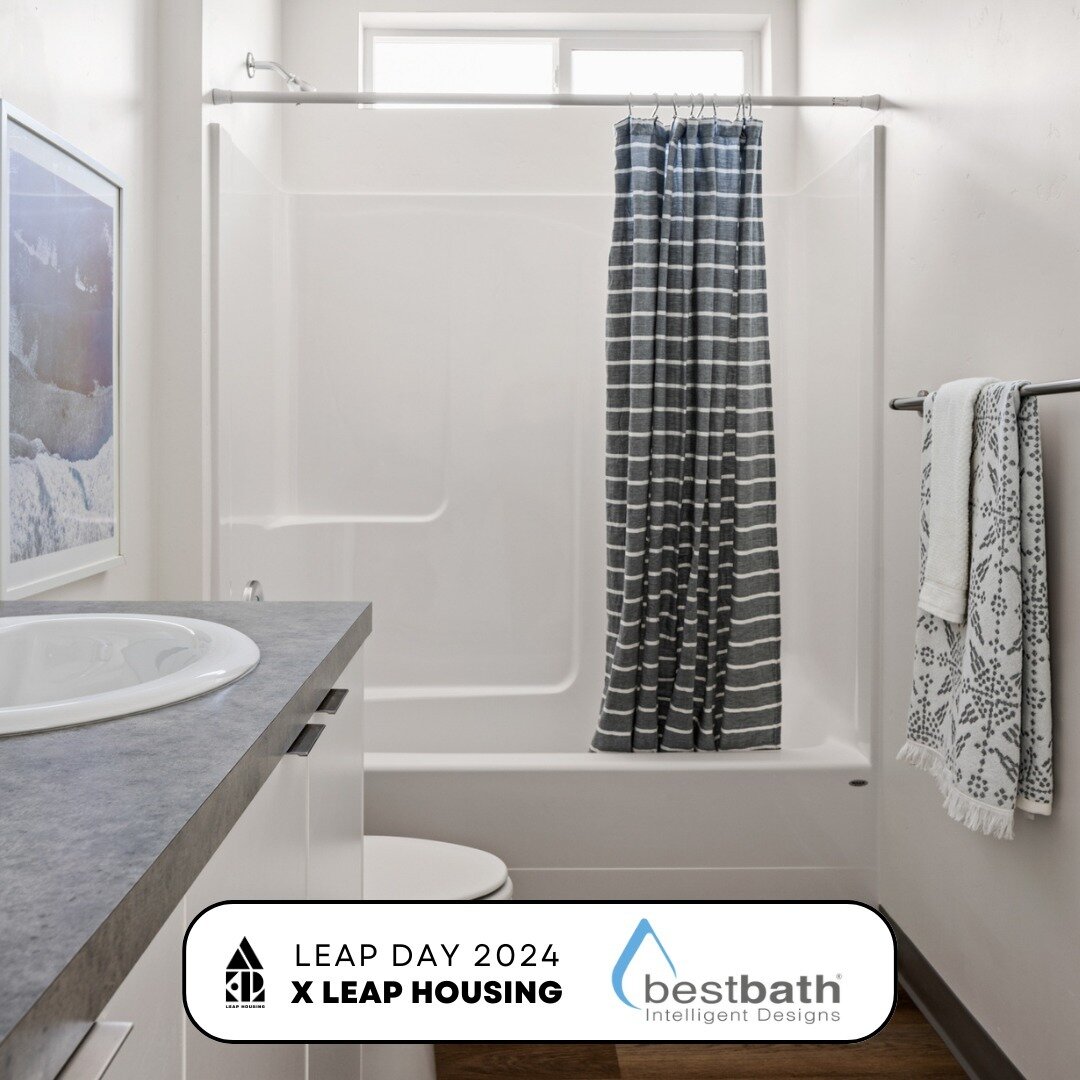 LEAP and Bestbath (@bestbath_intelligentdesigns), a local manufacturer of luxurious and universally designed accessible bathtubs and showers, teamed up to provide 20 shower and/or bath units annually at no cost to help lower the barrier to delivering