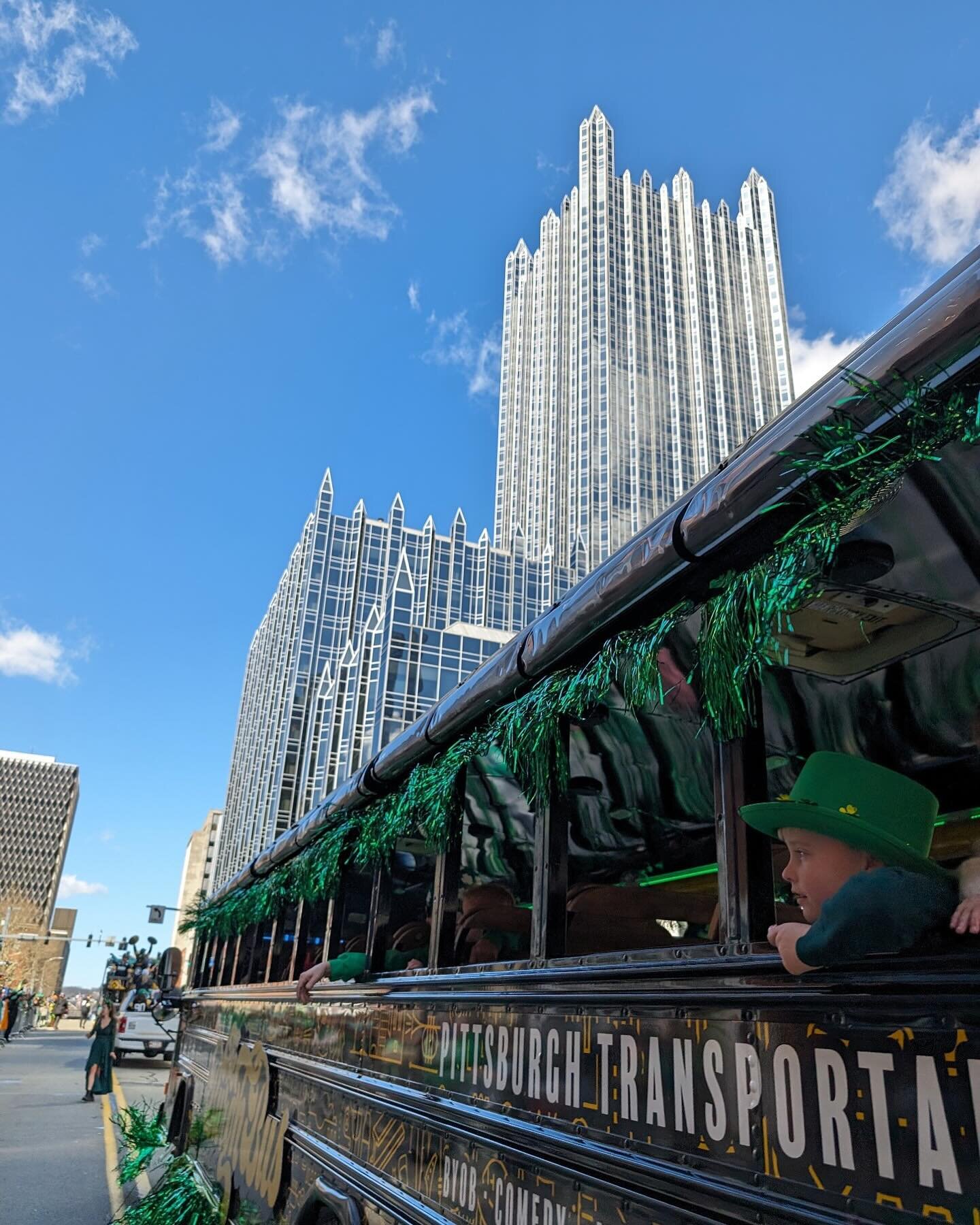 ☘️Happy St. Patrick&rsquo;s Day, Pittsburgh☘️

#pittsburgh #pgh #412 #burghbus #lovepgh #theburgh #stpaddys #stpaddysday #pittsburghstpatricksdayparade #pittsburghstpatricksday #meluckycharms