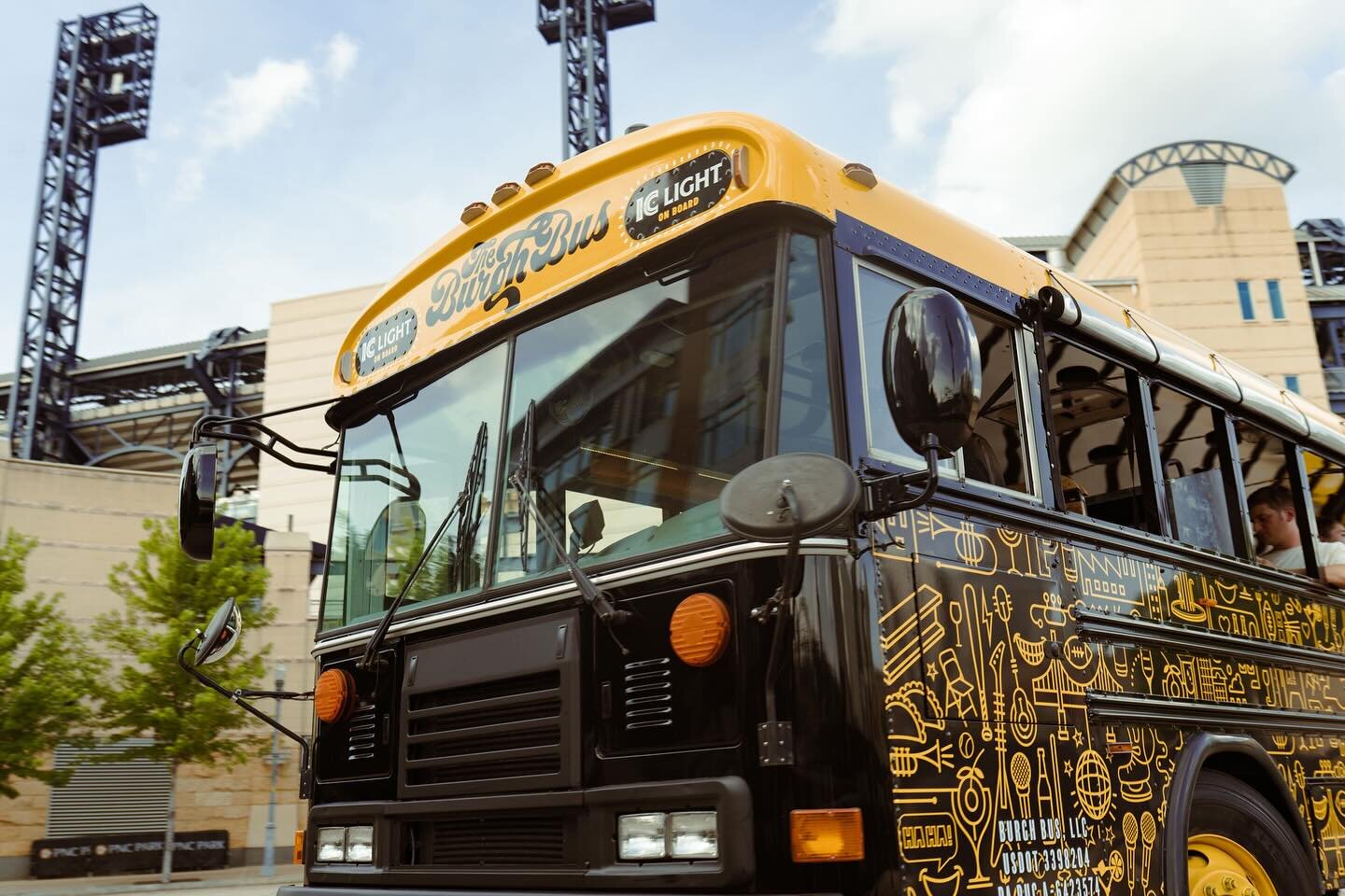 Tomorrow is Opening Day 🏴&zwj;☠️⚾️😎

We will be at the Block Party on Federal Street all afternoon. Come hang with @mattlightcomedy, snap a pic with the bus and get ready to welcome baseball back in the Burgh!

#letsgobucs #pittsburgh #pittsburghpi