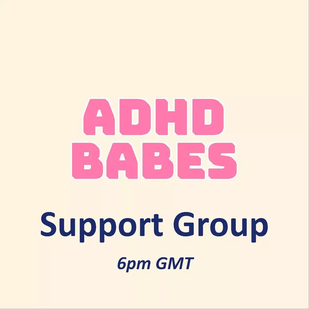 Our next ADHD support group will be on Wednesday 24th May 6-8PM GMT✨✨ 

Open to Black women and Black non-binary people. A clinical diagnosis is not required to attend! 💖💖 

Tickets go live at 6:00PM (BST), link is in our bio! 

#adultadhd #adhdstr