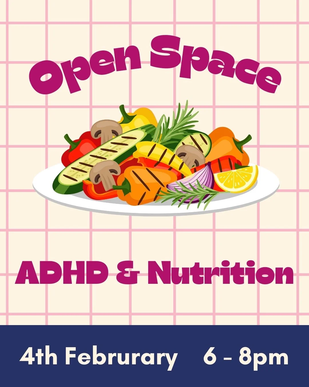Join us for a workshop on nutrition and learn how to fuel your ADHD brain - use the link above to sign up 💫 

#adultadhd #neurodiversity #adhdawareness #blackmindsmatter #blacknonbinary #adhdsupport #blackwomenwithadhd #adhdadults