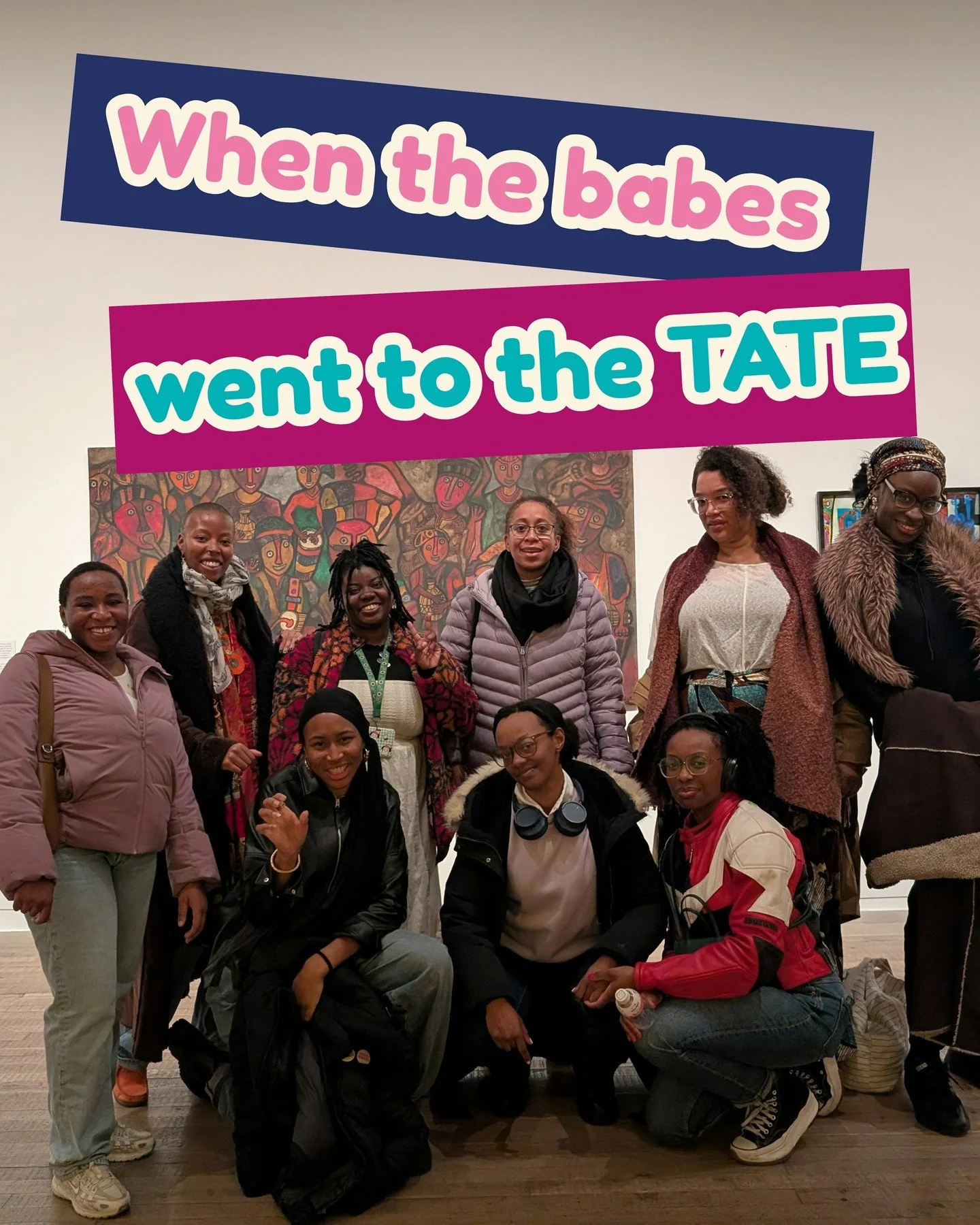 When the babes went to the TATE to see a Nigerian modernism exhibition

 #adultadhd #neurodiversity #adhdawareness #blackmindsmatter #blacknonbinary #adhdsupport #blackwomenwithadhd #adhdadults