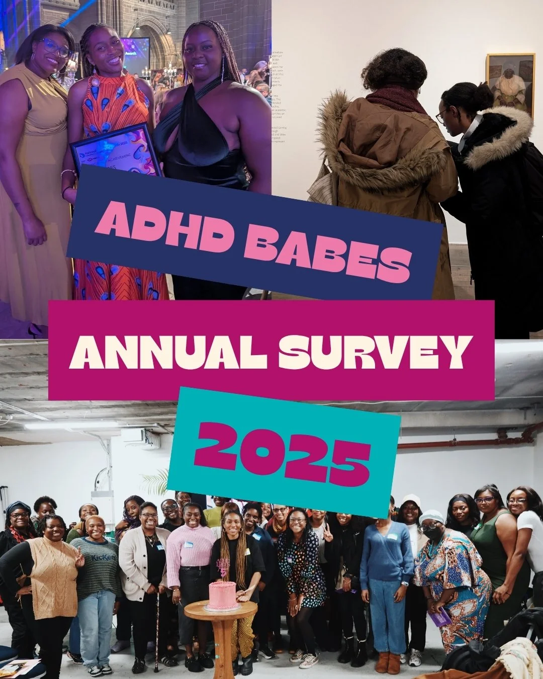 We conducted our annual members survey for 2025 and heres what the babes had to say 💖

What was your fave part of last year?

#adultadhd #adhdawareness #adhdstruggles #adhd #neurodiversity #balckmindsmatter #blackwomen #blacknonbinary #adhdsupport #