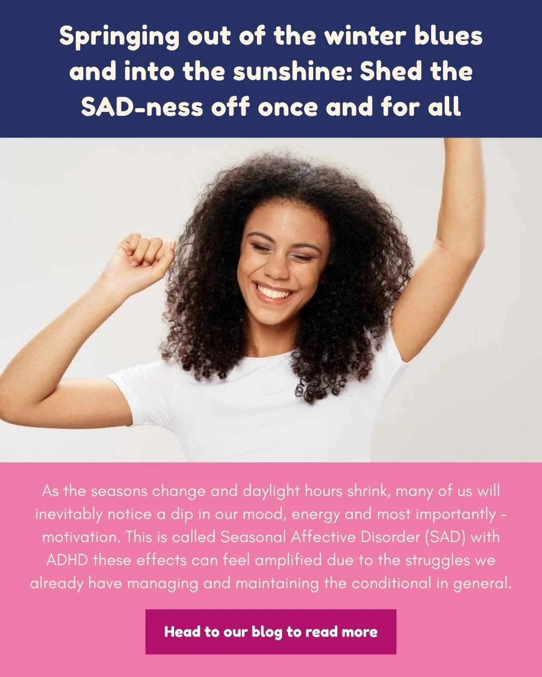 Have you read our most recent blog post by @iamsarahrutendo ? It was featured in our newsletter but if you missed it no worries! It can be found on our blog page online 💫 

#adultadhd #adhdawareness #adhdstruggles #adhd #neurodiversity #blackmindsma
