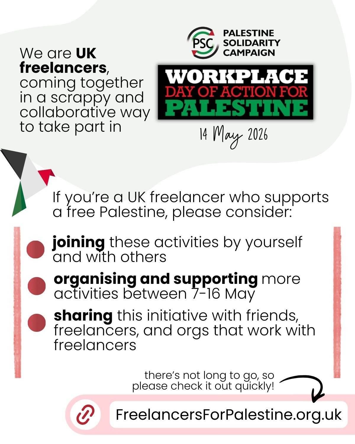 Freelance Initiative - Workplace Day of Action for Palestine