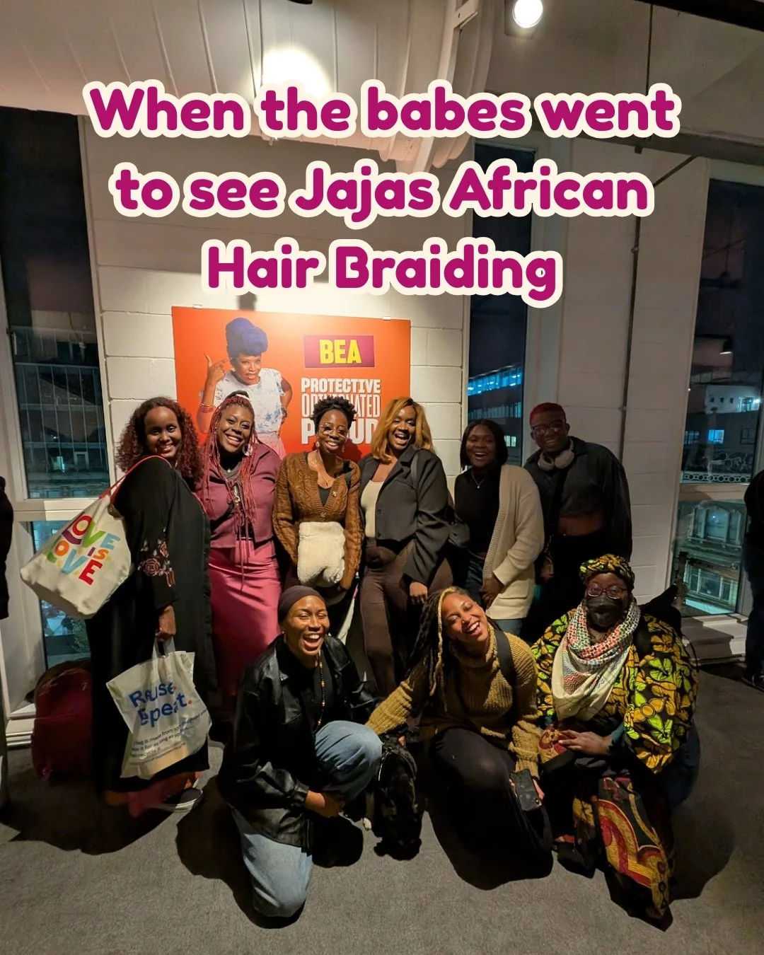 When the babes went to see Jajas African Hair Braiding at @lyrichammersmith

#adhdbabes #adultadhd #adhdawareness #blackwomen #blacknonbinary #blackwomenwithadhd #blacknonbinarywithadhd #adhdsupportgroup