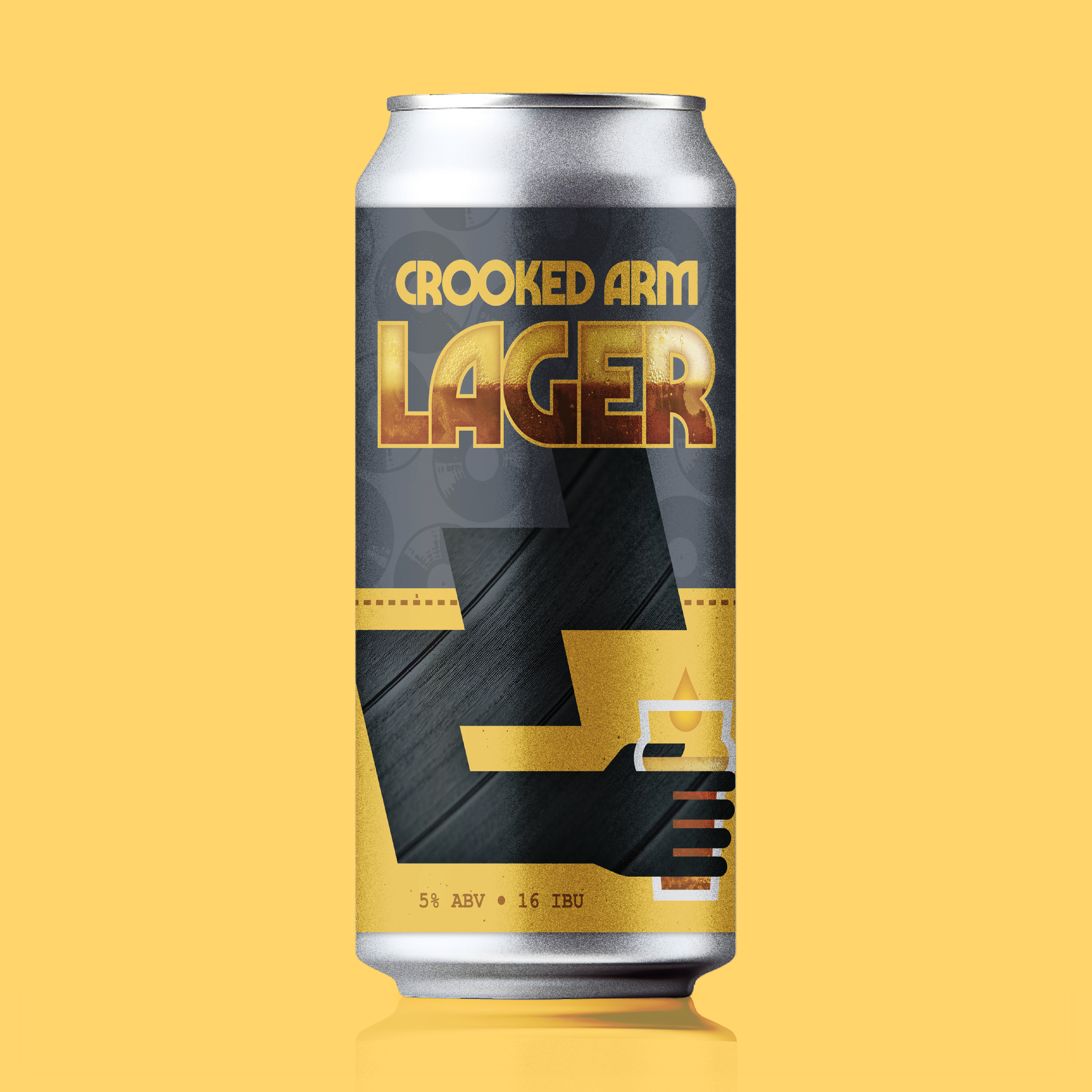 Crooked Arm Lager | Crooked Arm Vinyl and Tap House