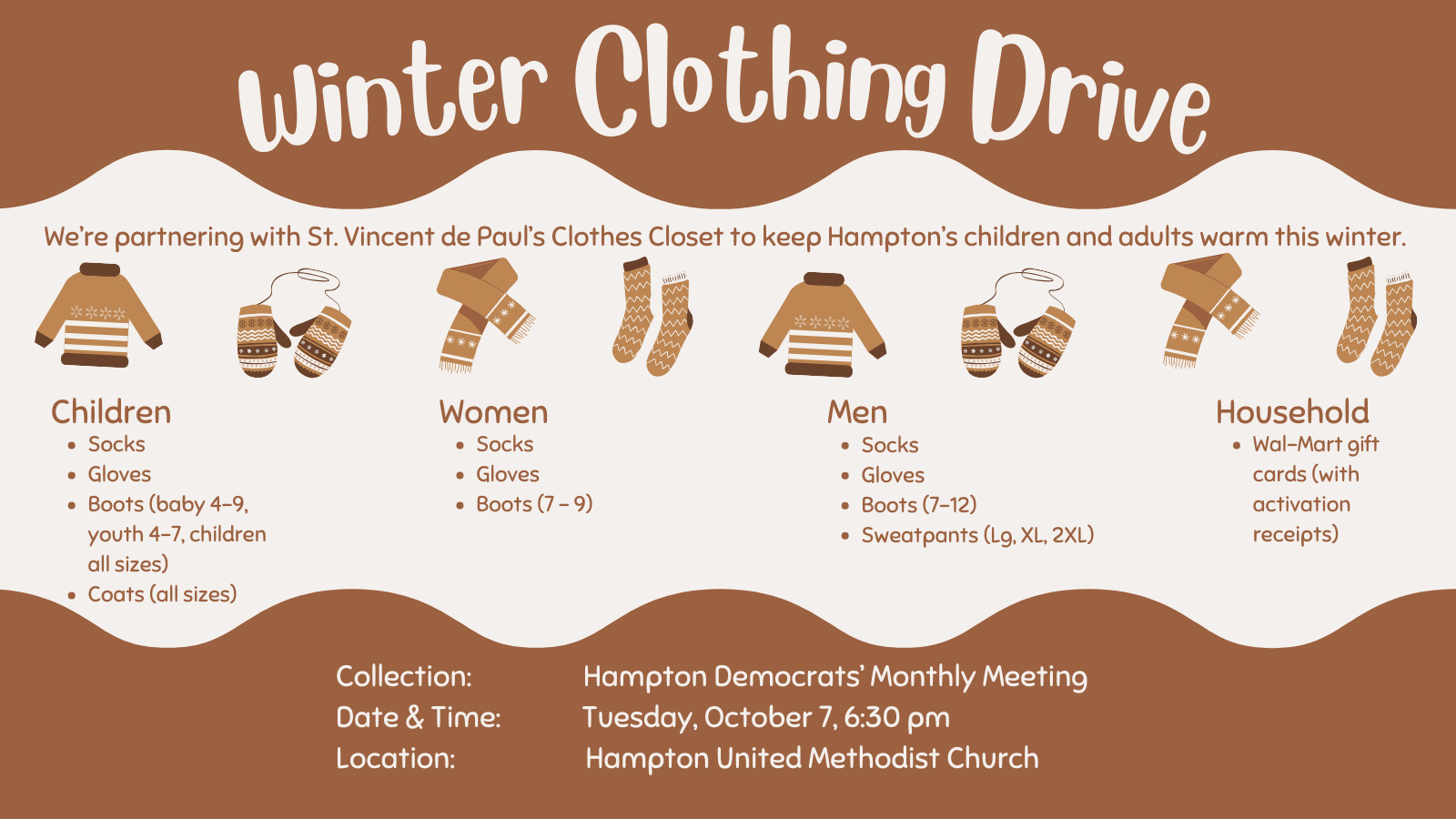 Winter Clothing Drive