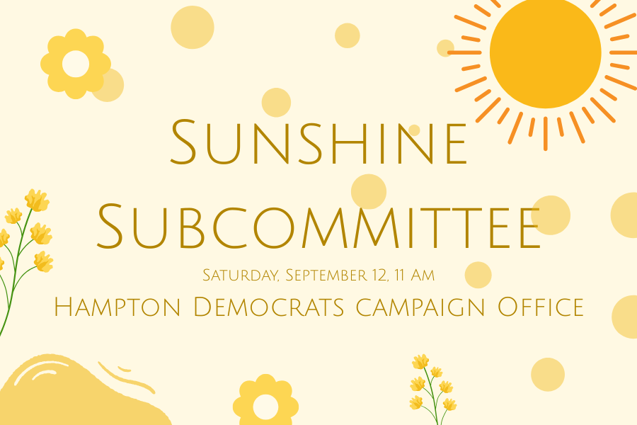 Sunshine Committee Meeting