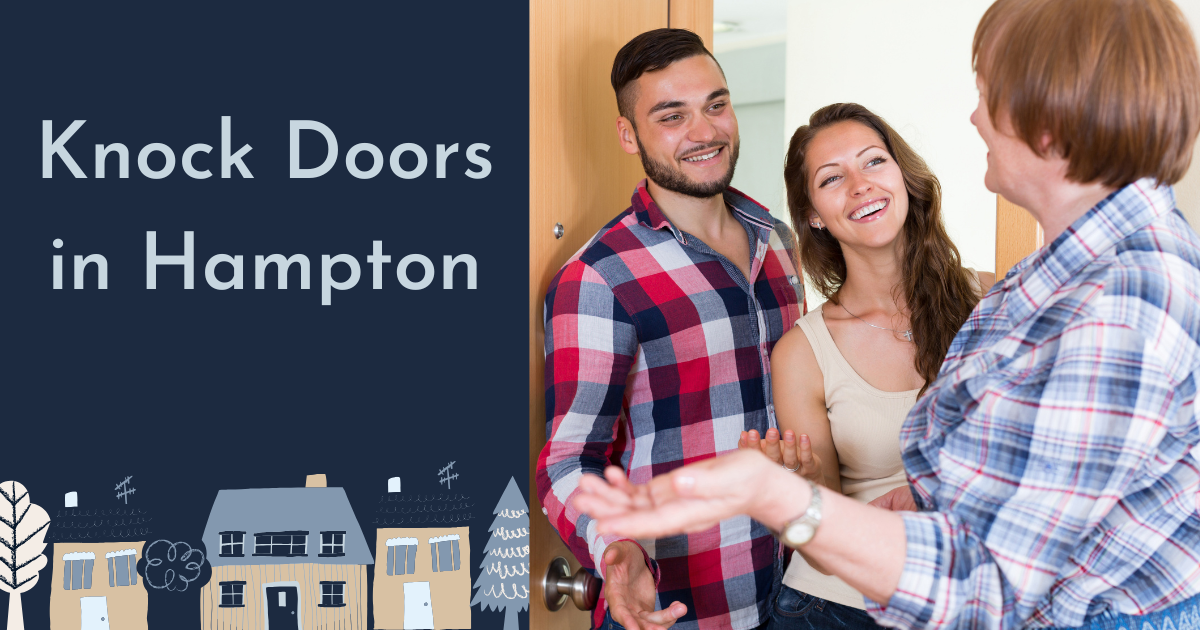 Knock Doors in Hampton 