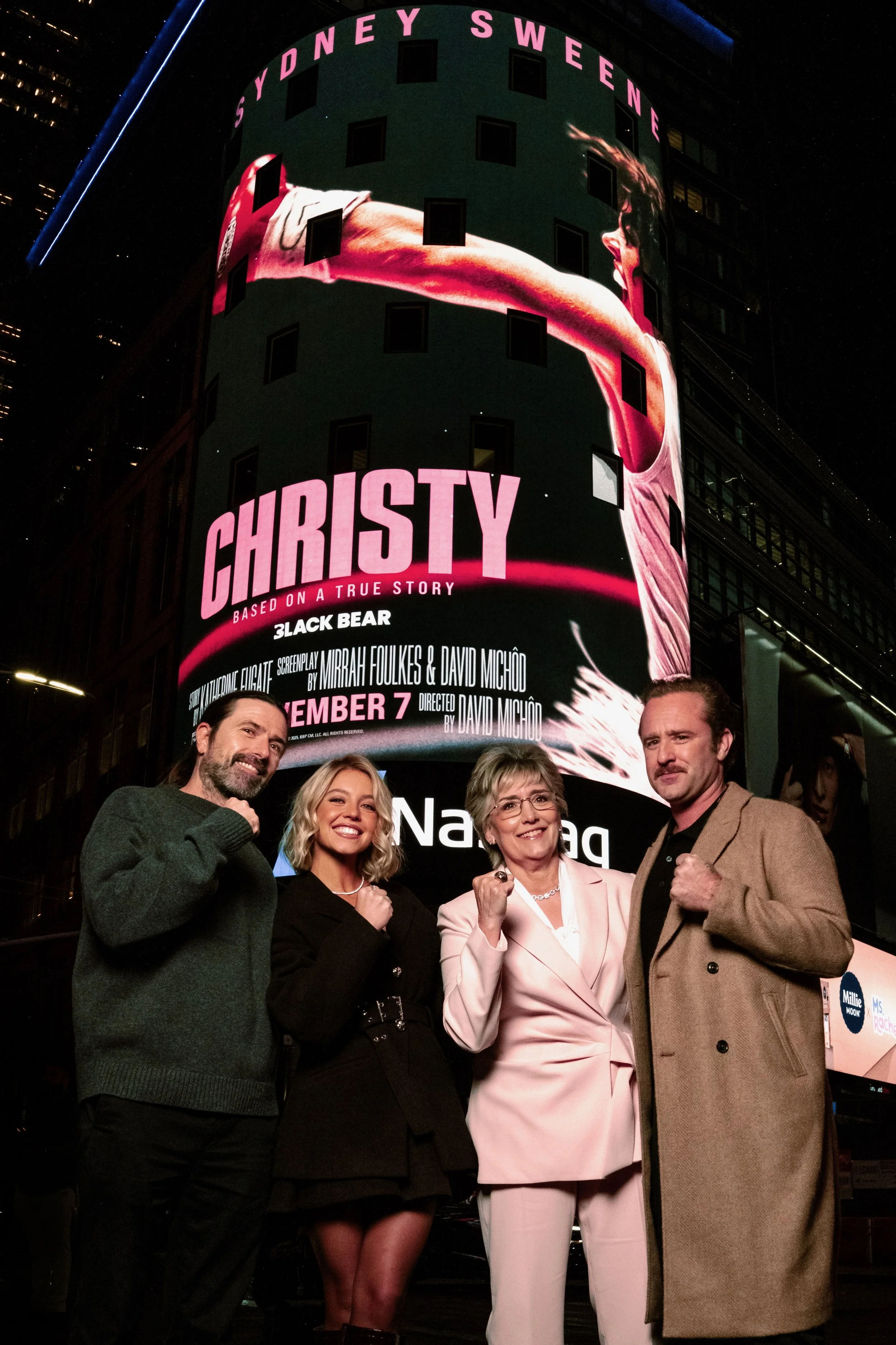 "Christy" (2025) Times Square Billboard Launch