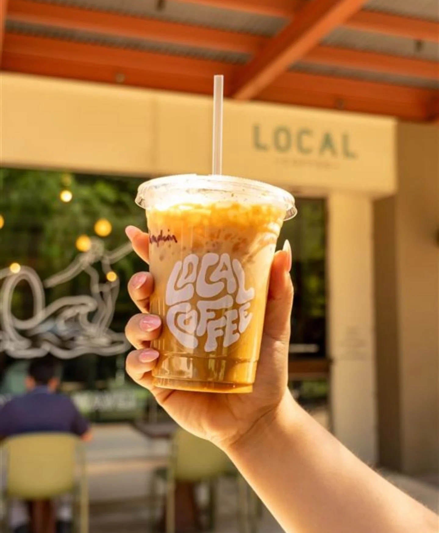 whispers of (Texas) fall feels this friday morning ✨ a pumpkin pie latte really sends it!