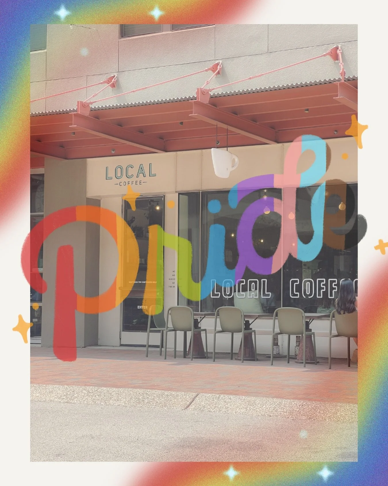 HAPPY JUNE, HAPPY PRIDE! we are so excited to be supporting @thriveyouthcenter again and we know you are too! we will be accepting donations in our cafe all month and will MATCH 100% of all donations- let&rsquo;s show up, locals! 🌈💘🎉