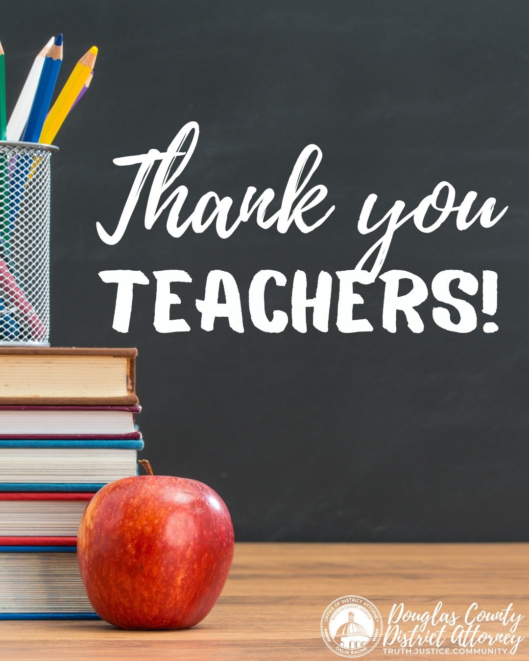 Happy Teacher Appreciation Day (and week)!

This week, and every week, we are grateful for the incredible educators who guide, inspire, and shape the future of our community. Teachers play a vital role in molding young minds and helping students reac