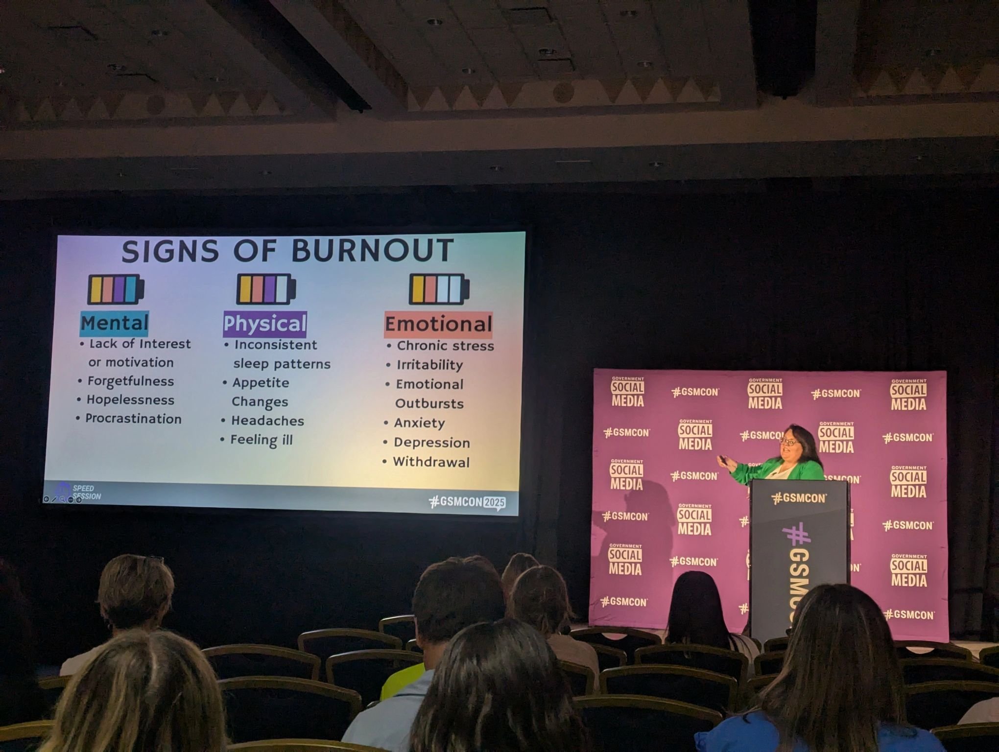 Last week, our Director of Communications and Community Relations Lauren Burden, attended the Government Social Media's Annual Conference GSMCON2025, which is one of the largest gatherings of government social media professionals in the country.

She